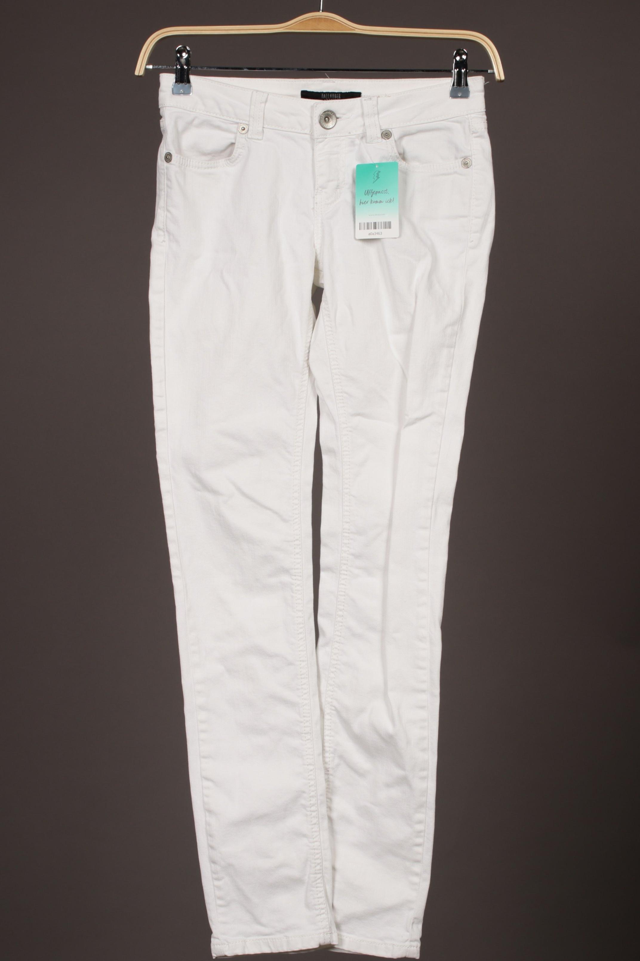 

Hallhuber Damen Jeans, weiß, Gr. 36