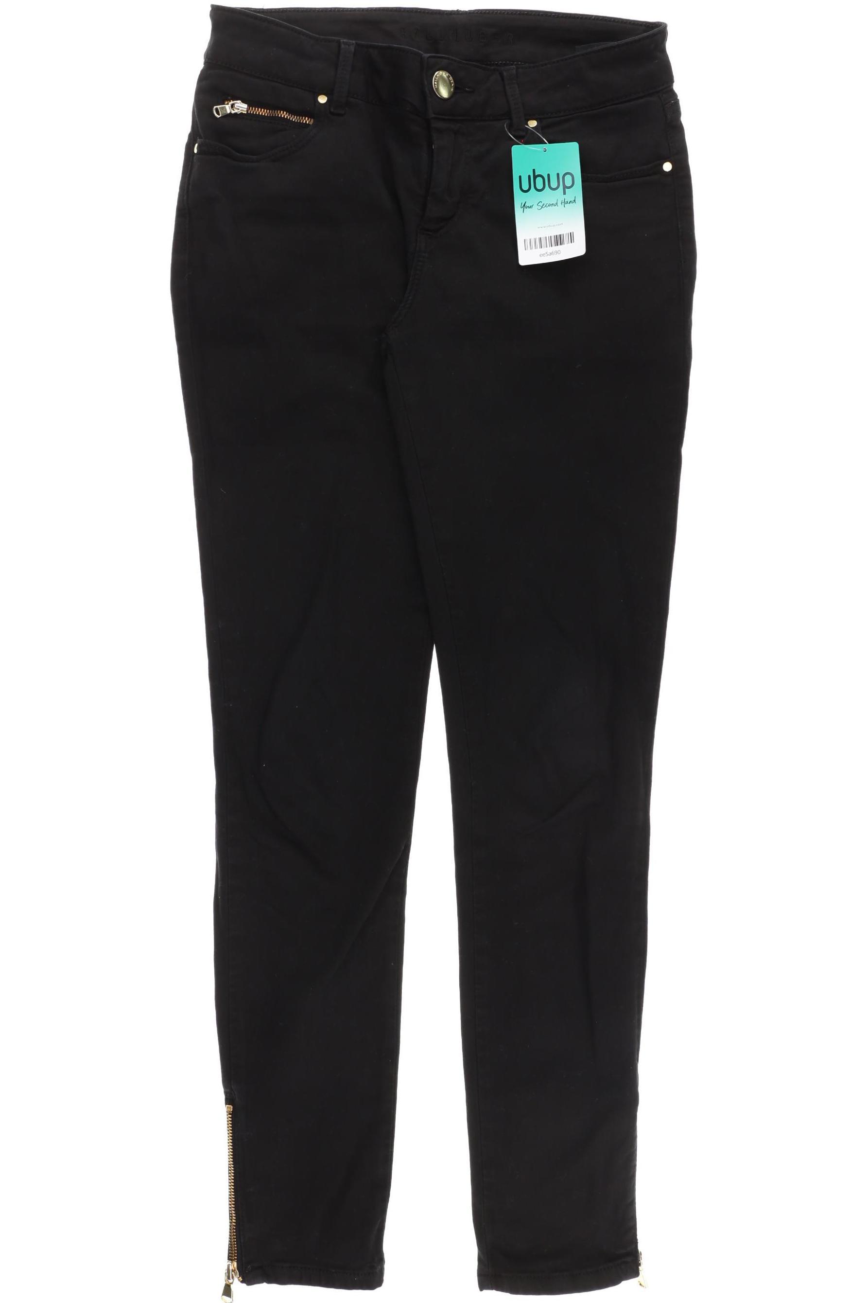 

Hallhuber Damen Jeans, schwarz, Gr. 34