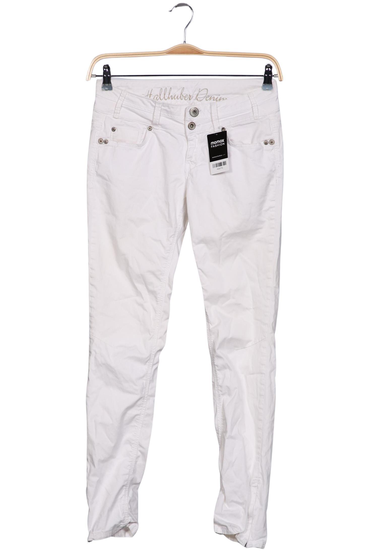 

Hallhuber Damen Jeans, weiß, Gr. 38