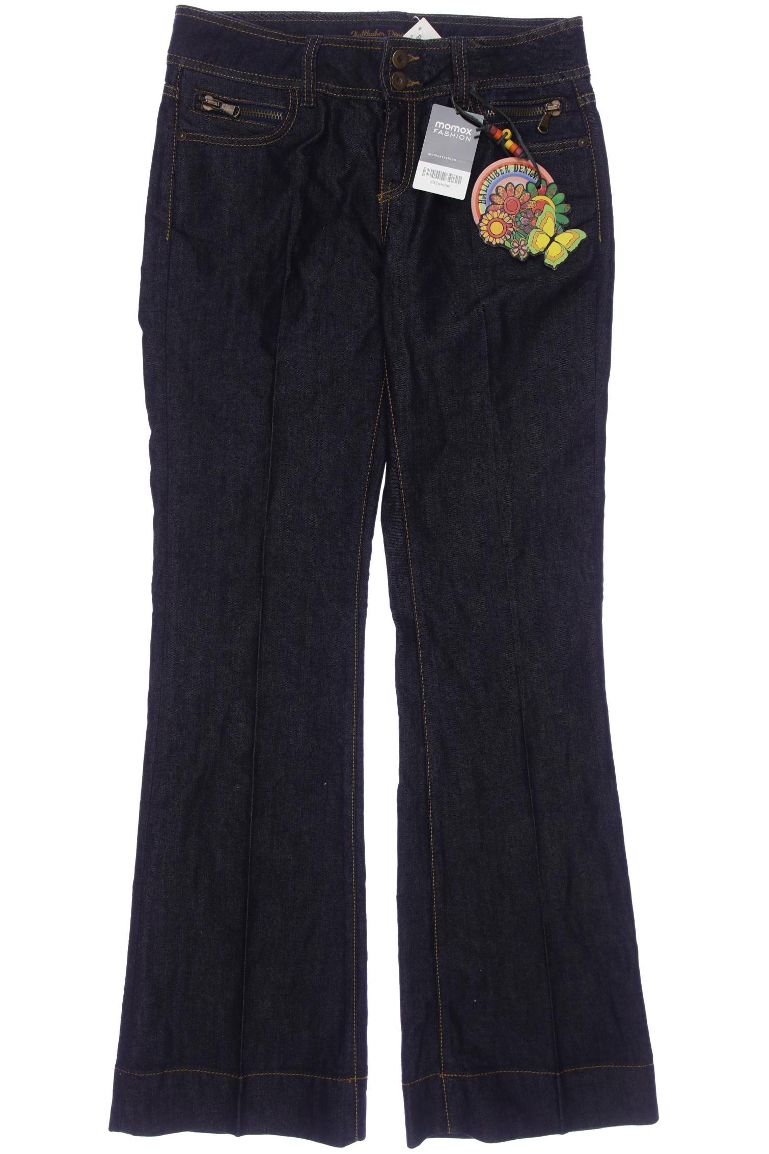 

Hallhuber Damen Jeans, marineblau, Gr. 38