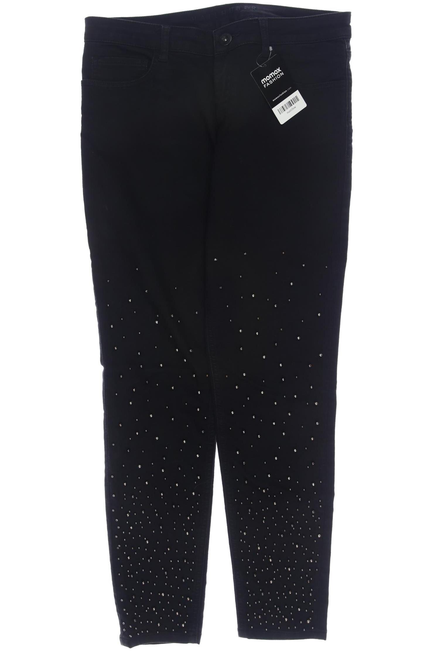 

Hallhuber Damen Jeans, schwarz, Gr. 40