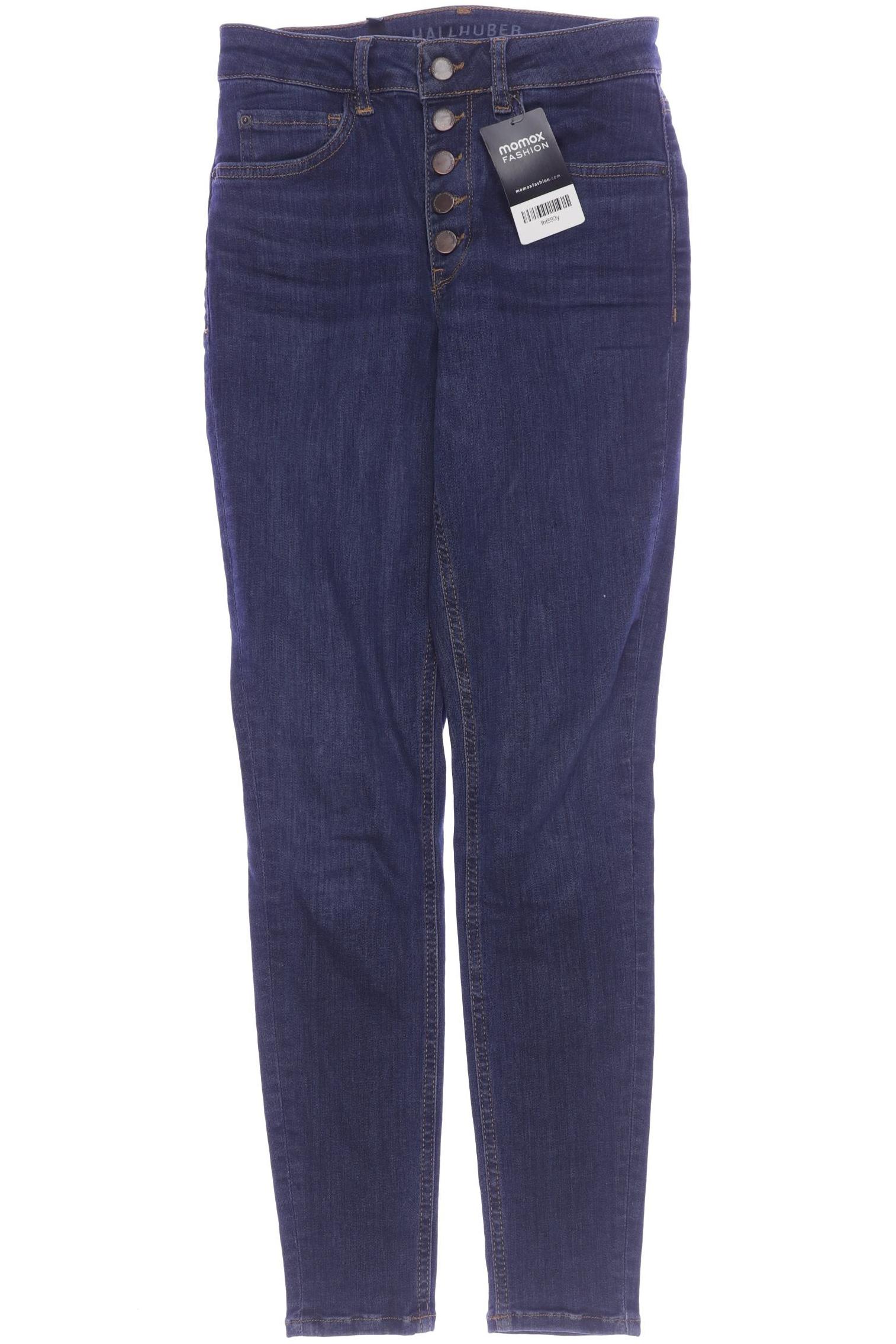 

Hallhuber Damen Jeans, marineblau, Gr. 34