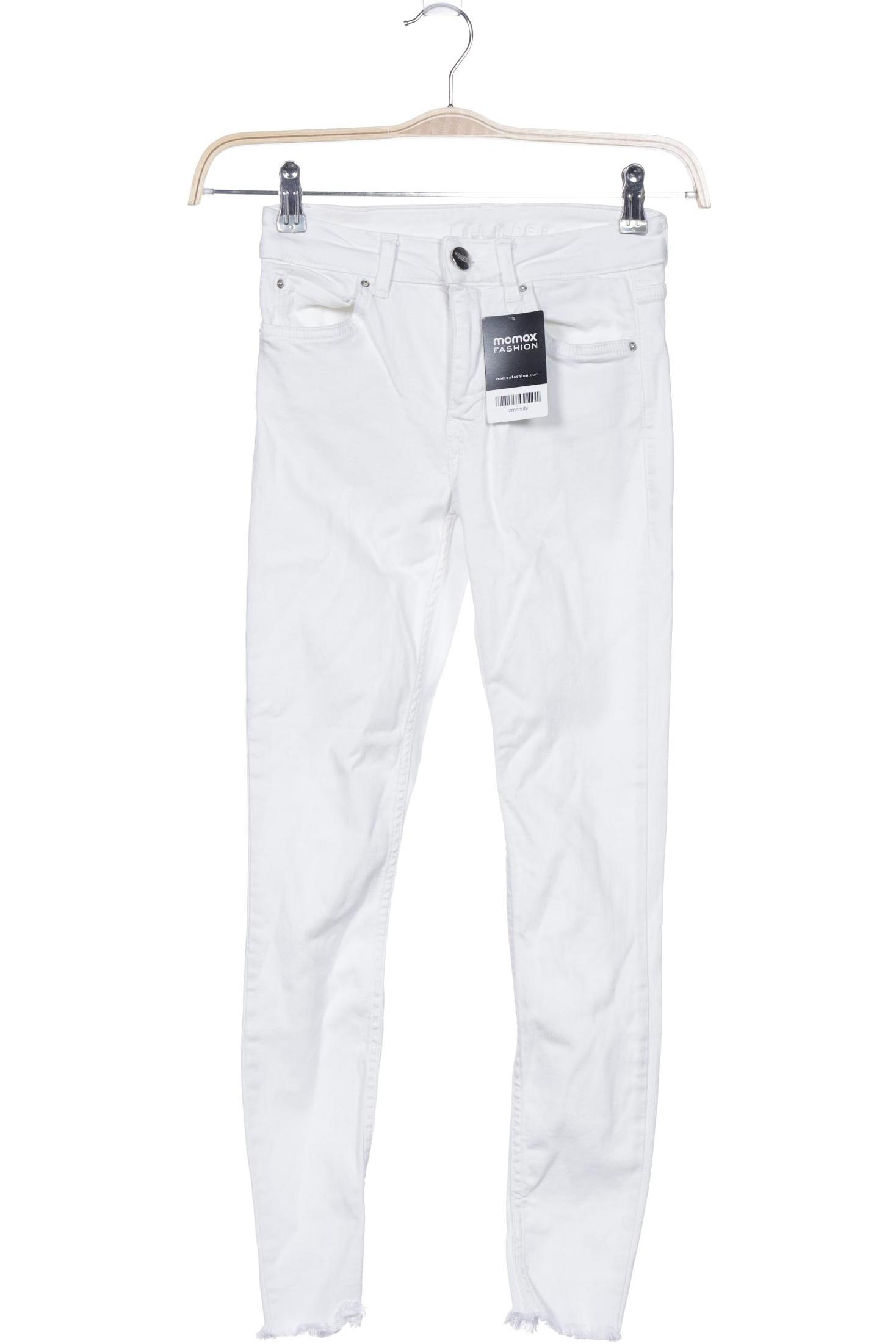 

Hallhuber Damen Jeans, weiß, Gr. 32
