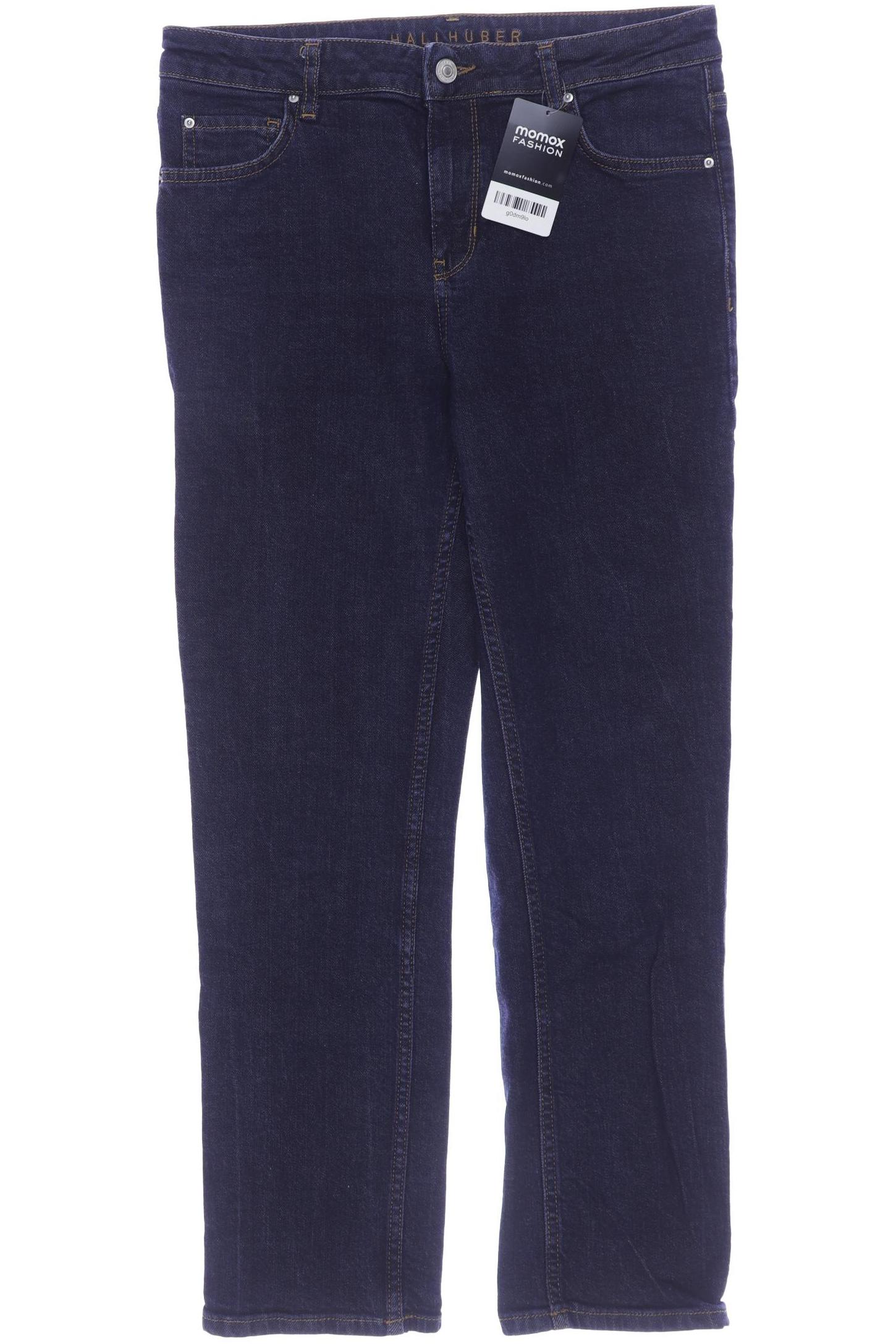 

Hallhuber Damen Jeans, marineblau, Gr. 36