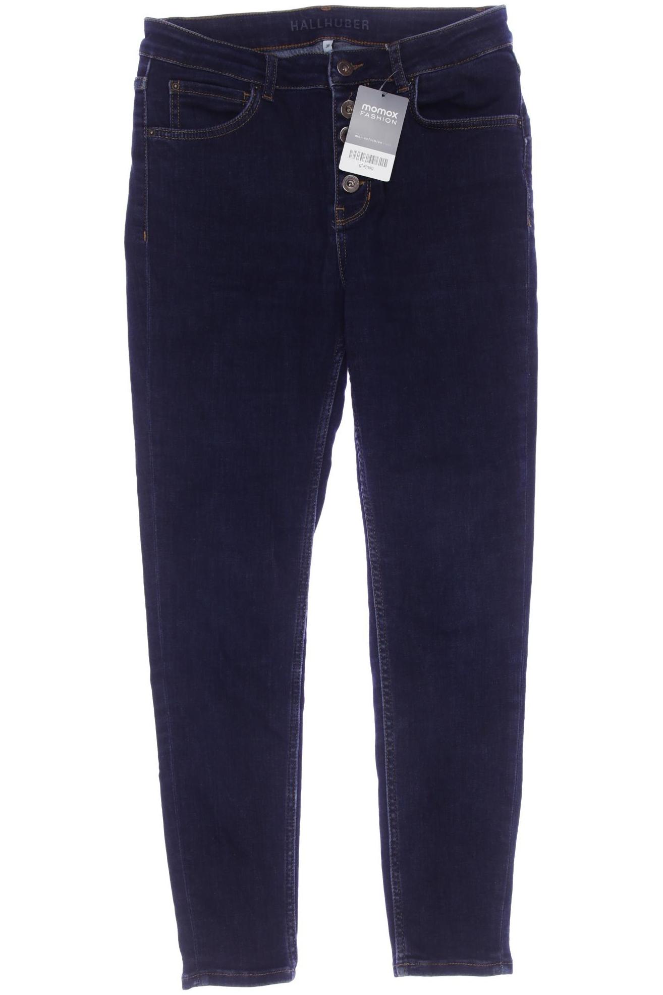 

Hallhuber Damen Jeans, marineblau, Gr. 38