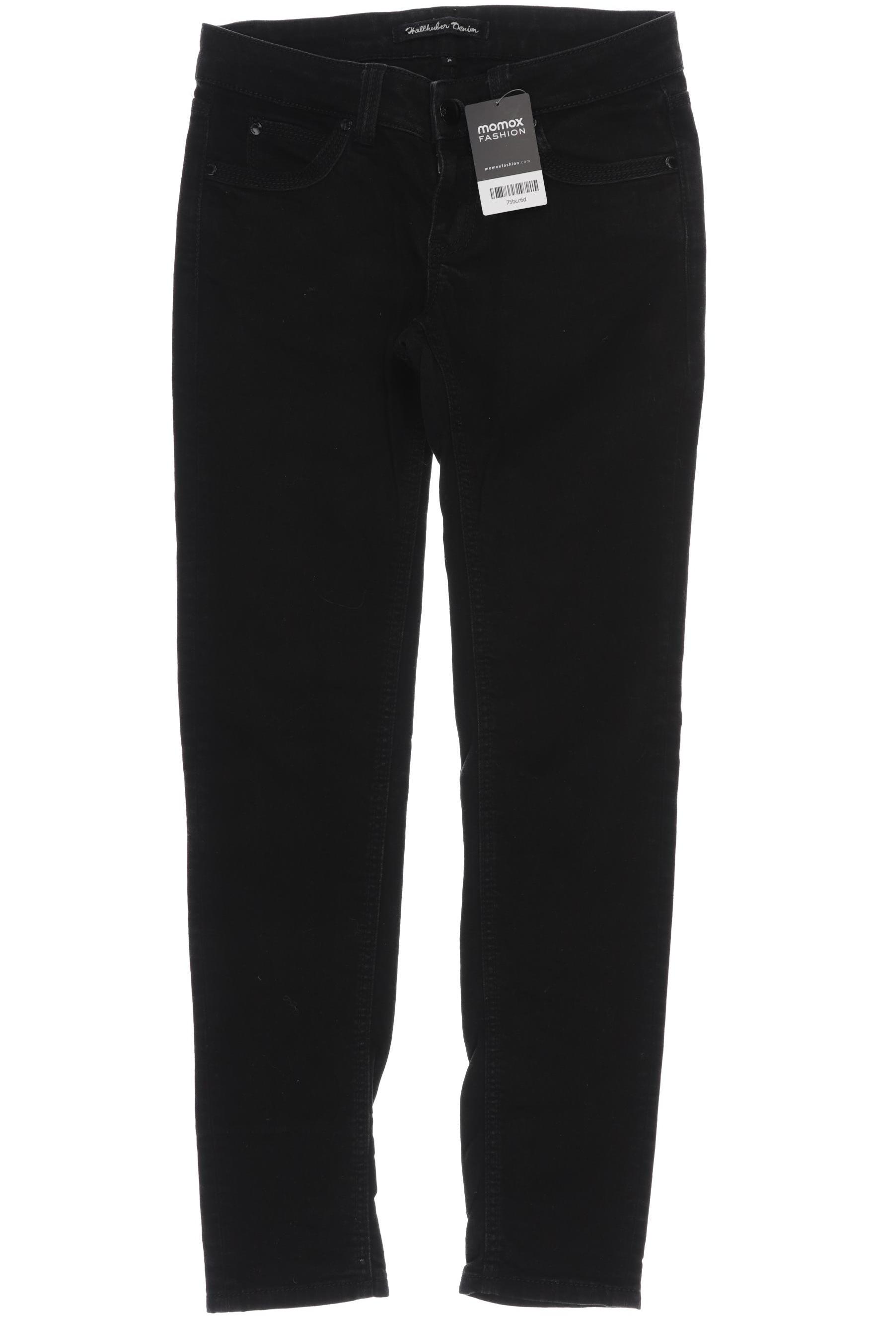 

Hallhuber Damen Jeans, schwarz