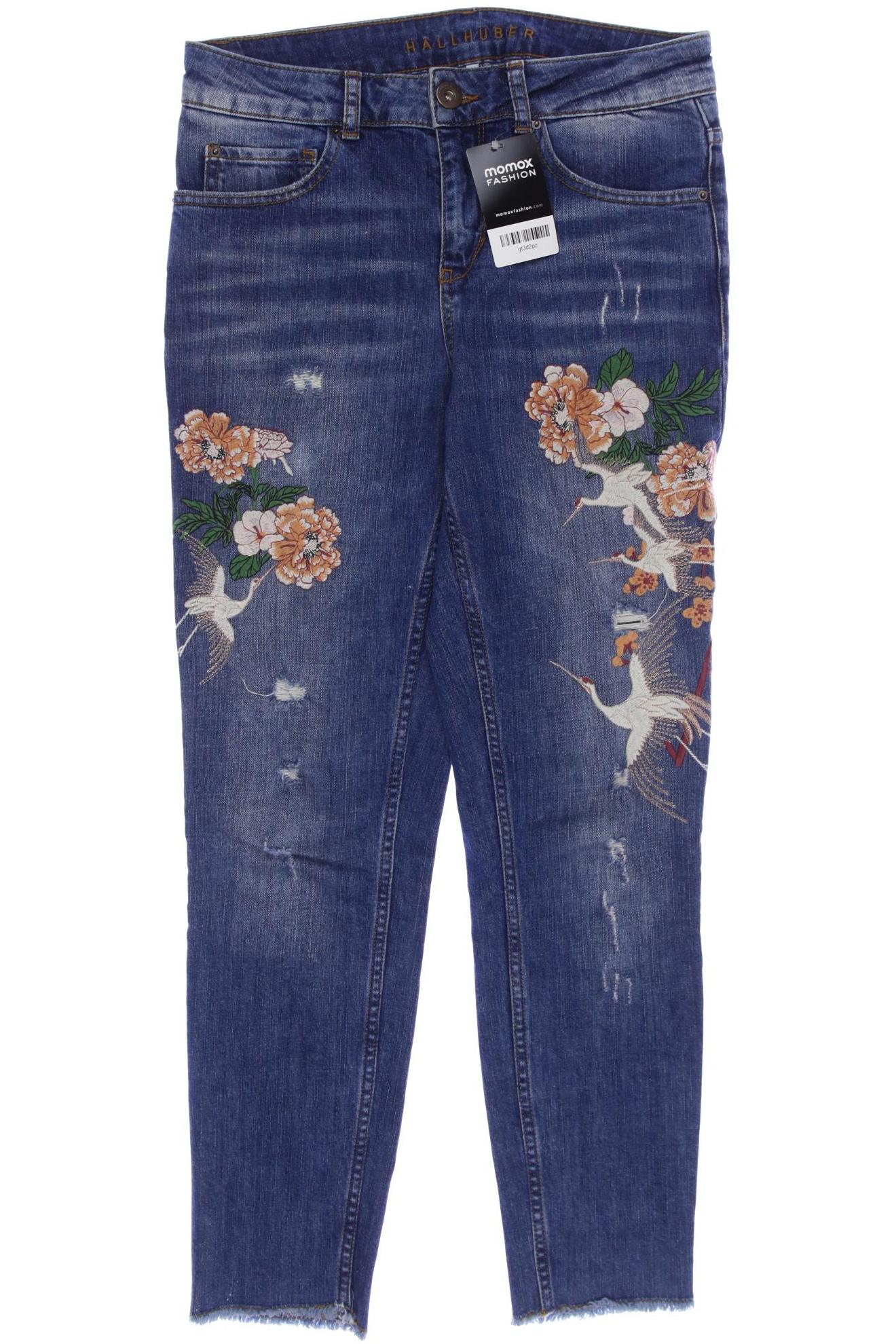 

Hallhuber Damen Jeans, blau, Gr. 34