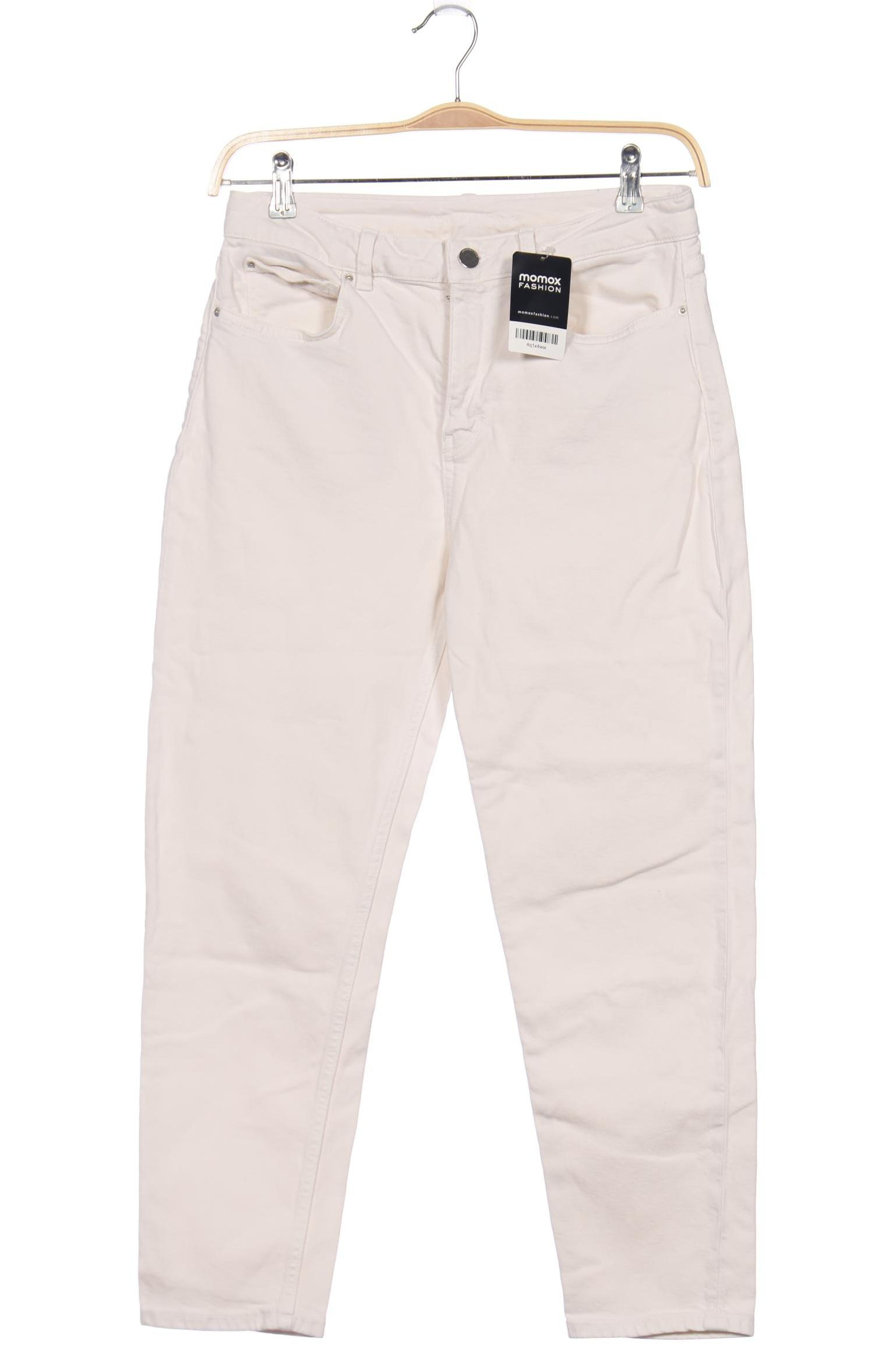 

Hallhuber Damen Jeans, cremeweiß, Gr. 38