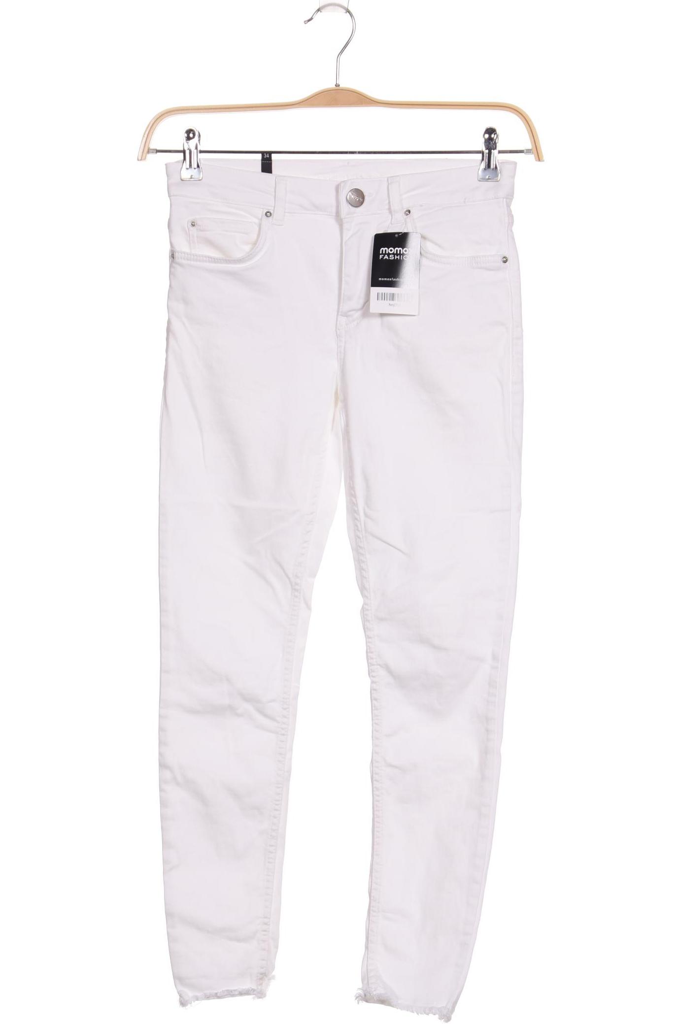 

Hallhuber Damen Jeans, weiß, Gr. 34