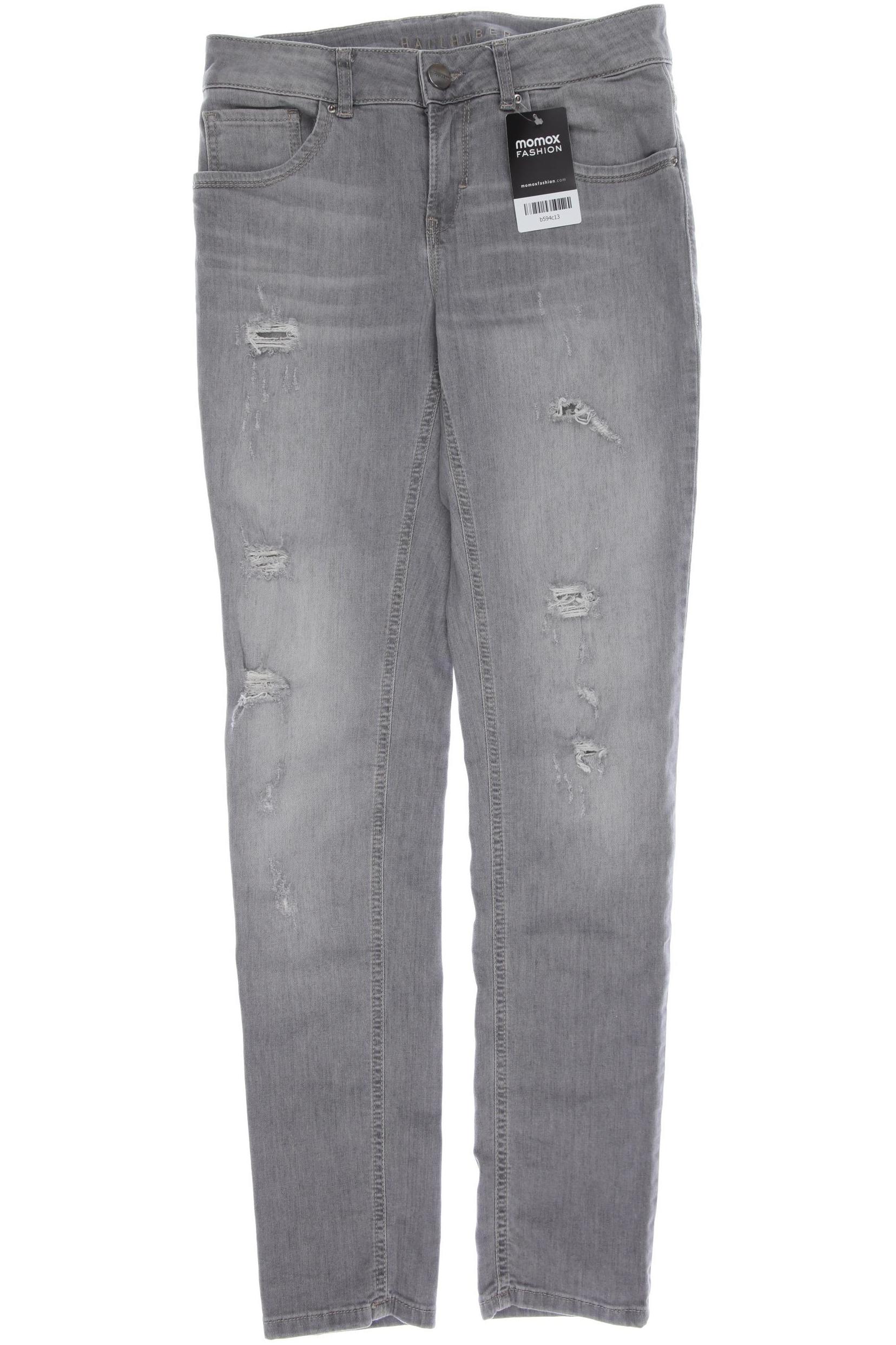 

Hallhuber Damen Jeans, grau, Gr. 34