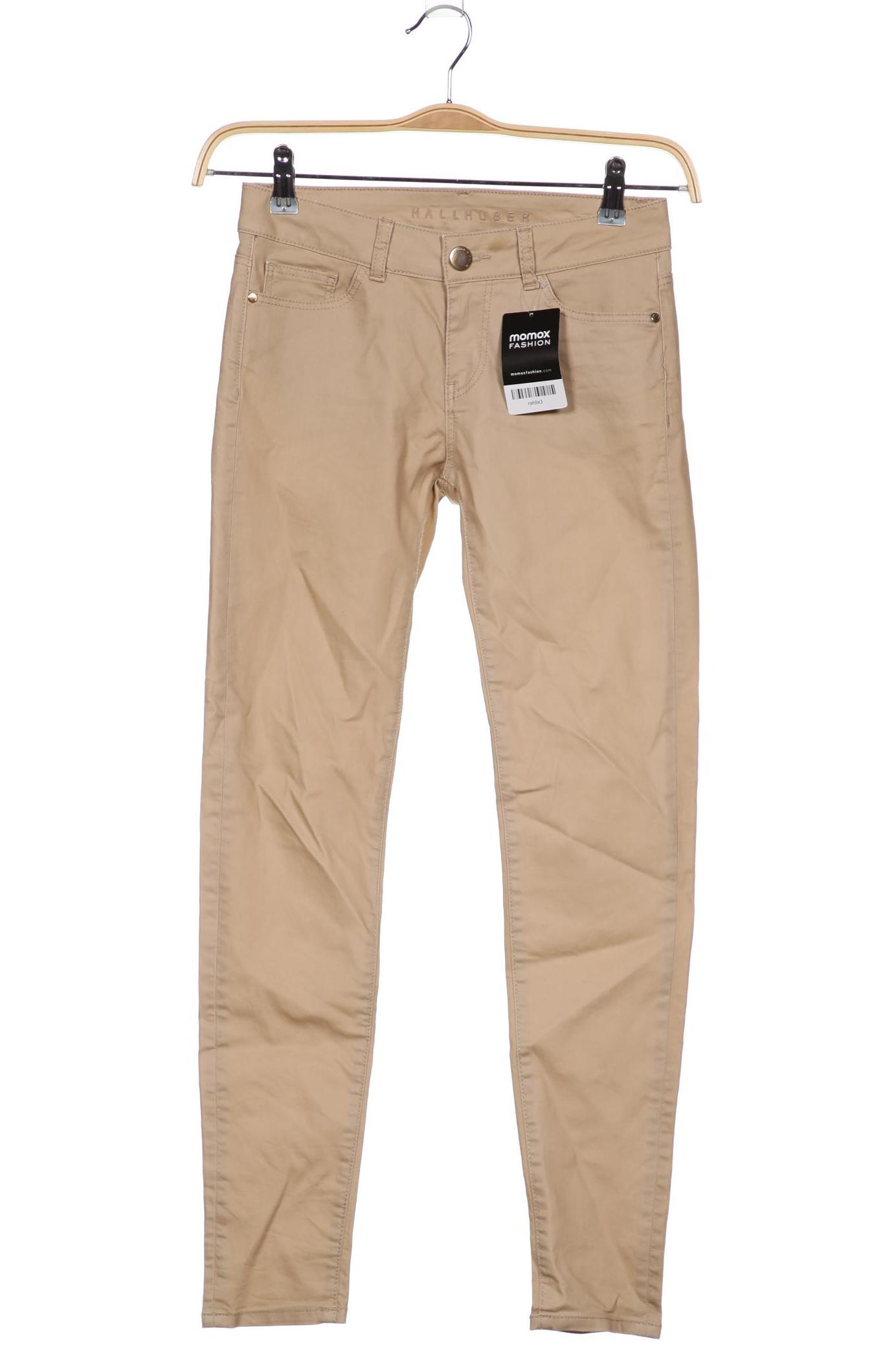 

Hallhuber Damen Jeans, beige, Gr. 34