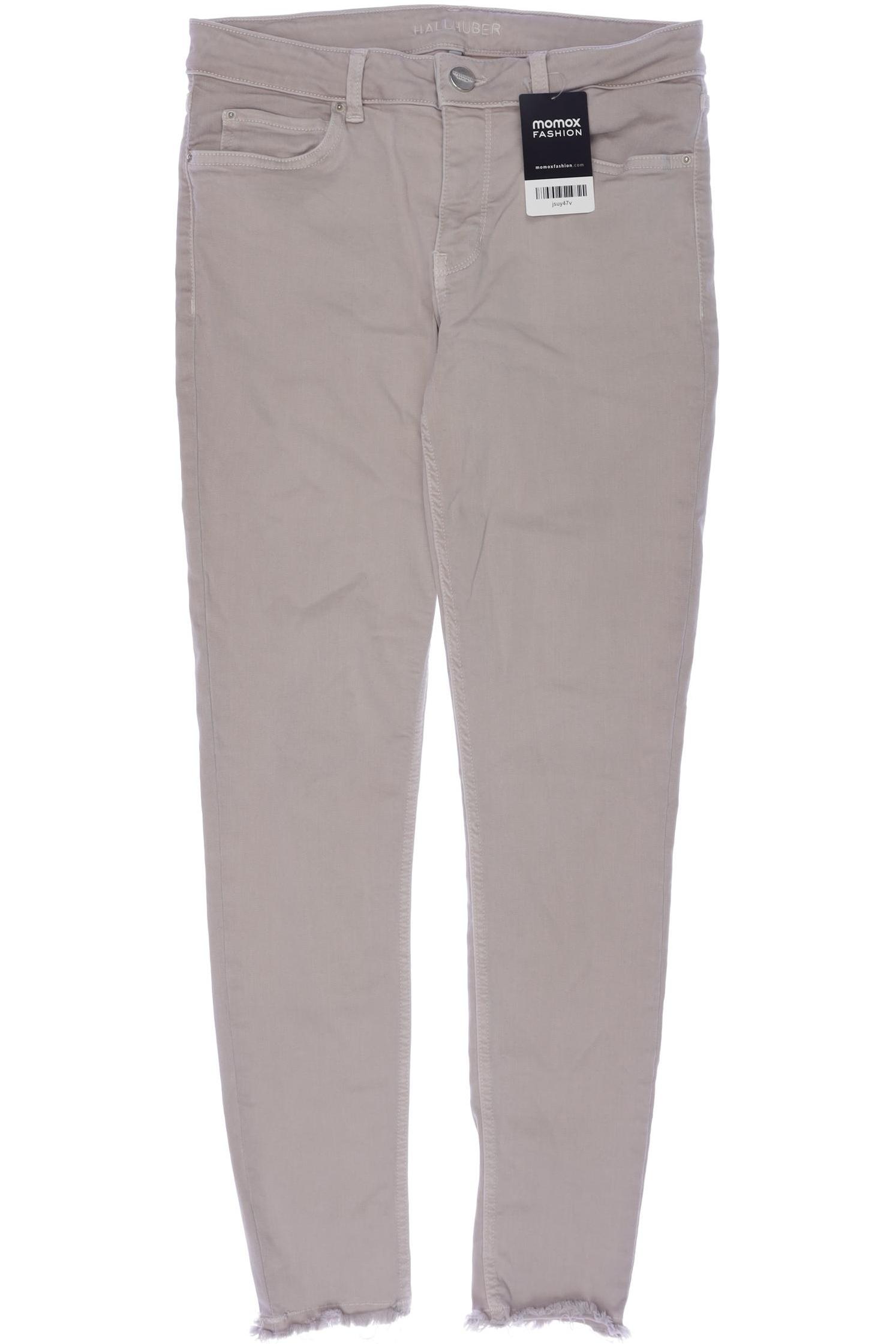 

Hallhuber Damen Jeans, beige, Gr. 38