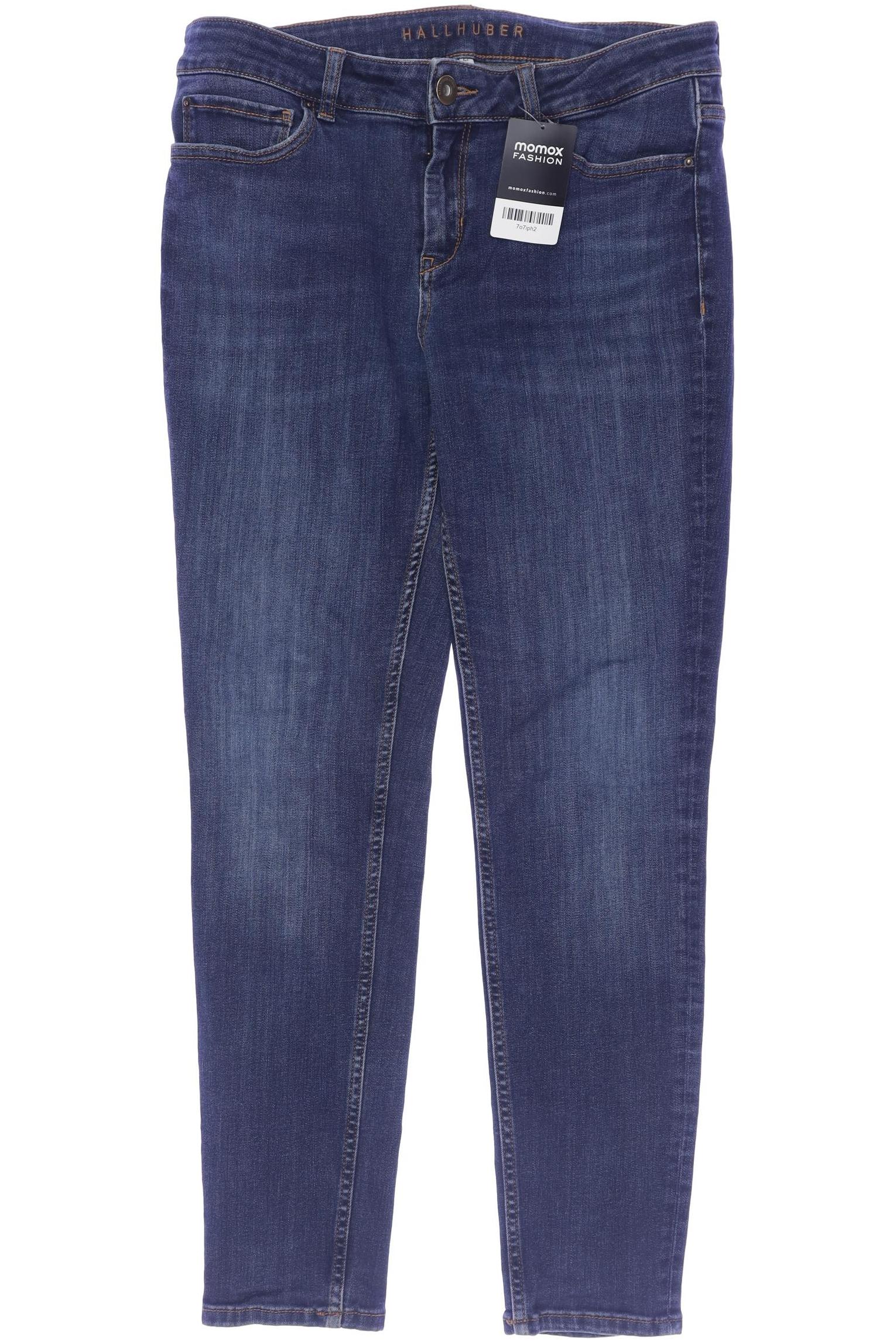 

Hallhuber Damen Jeans, marineblau, Gr. 42