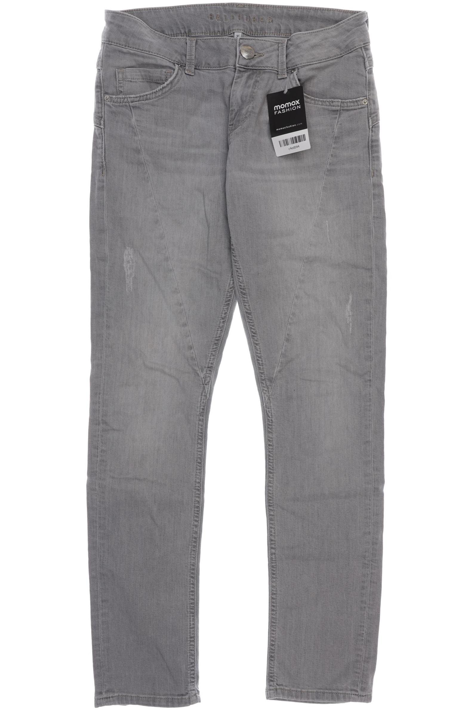 

Hallhuber Damen Jeans, grau, Gr. 34