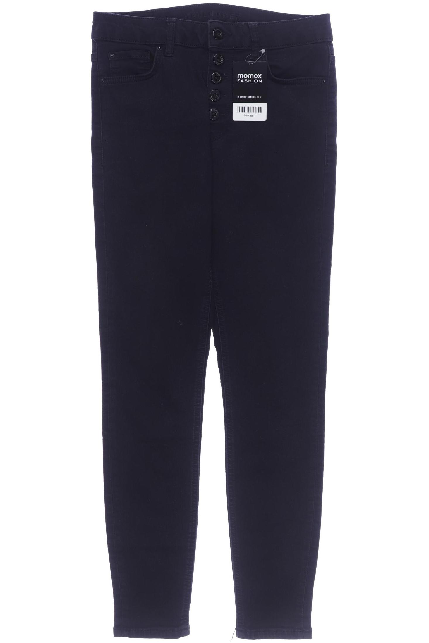 

Hallhuber Damen Jeans, schwarz