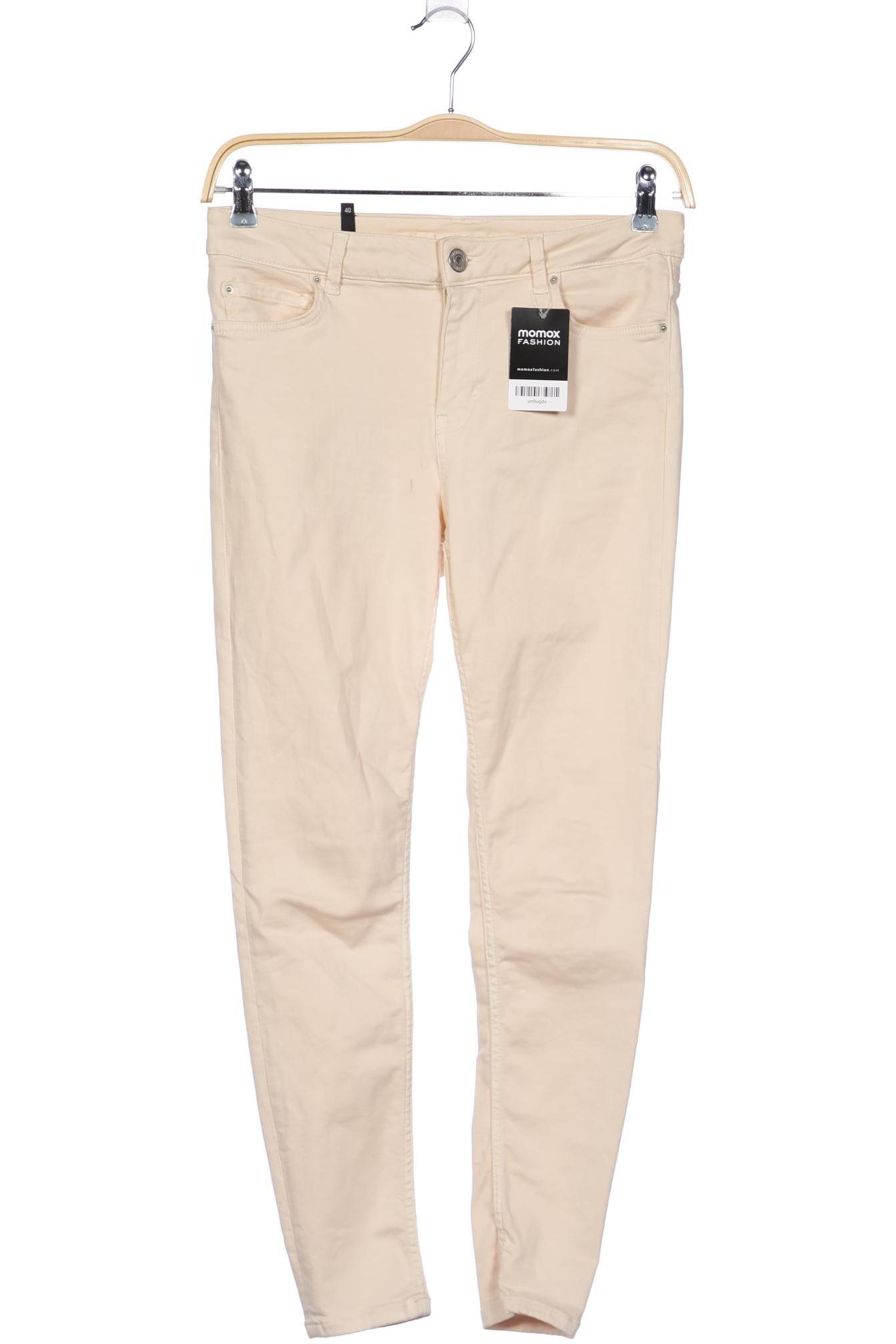 

Hallhuber Damen Jeans, cremeweiß, Gr. 40