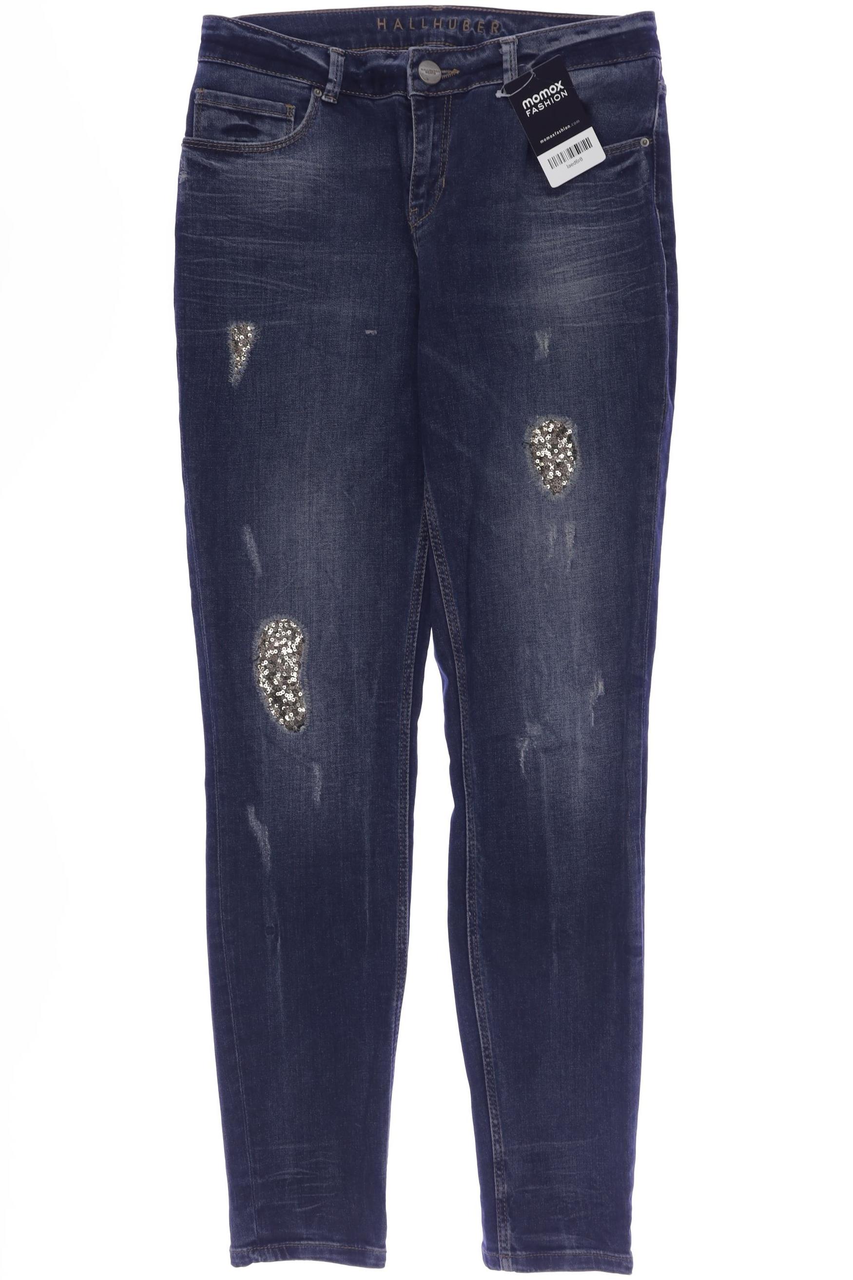 

Hallhuber Damen Jeans, marineblau, Gr. 36