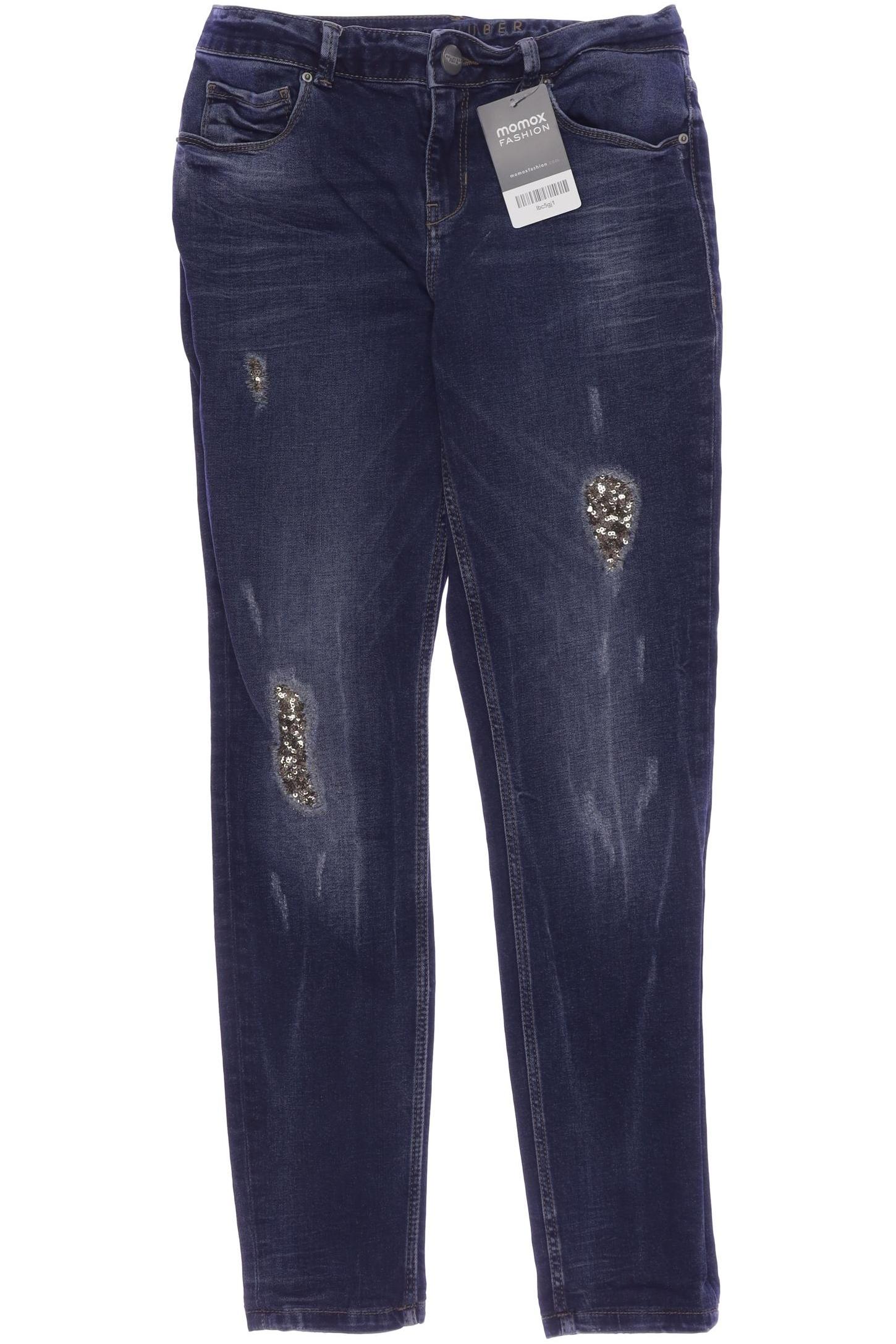 

Hallhuber Damen Jeans, marineblau, Gr. 34