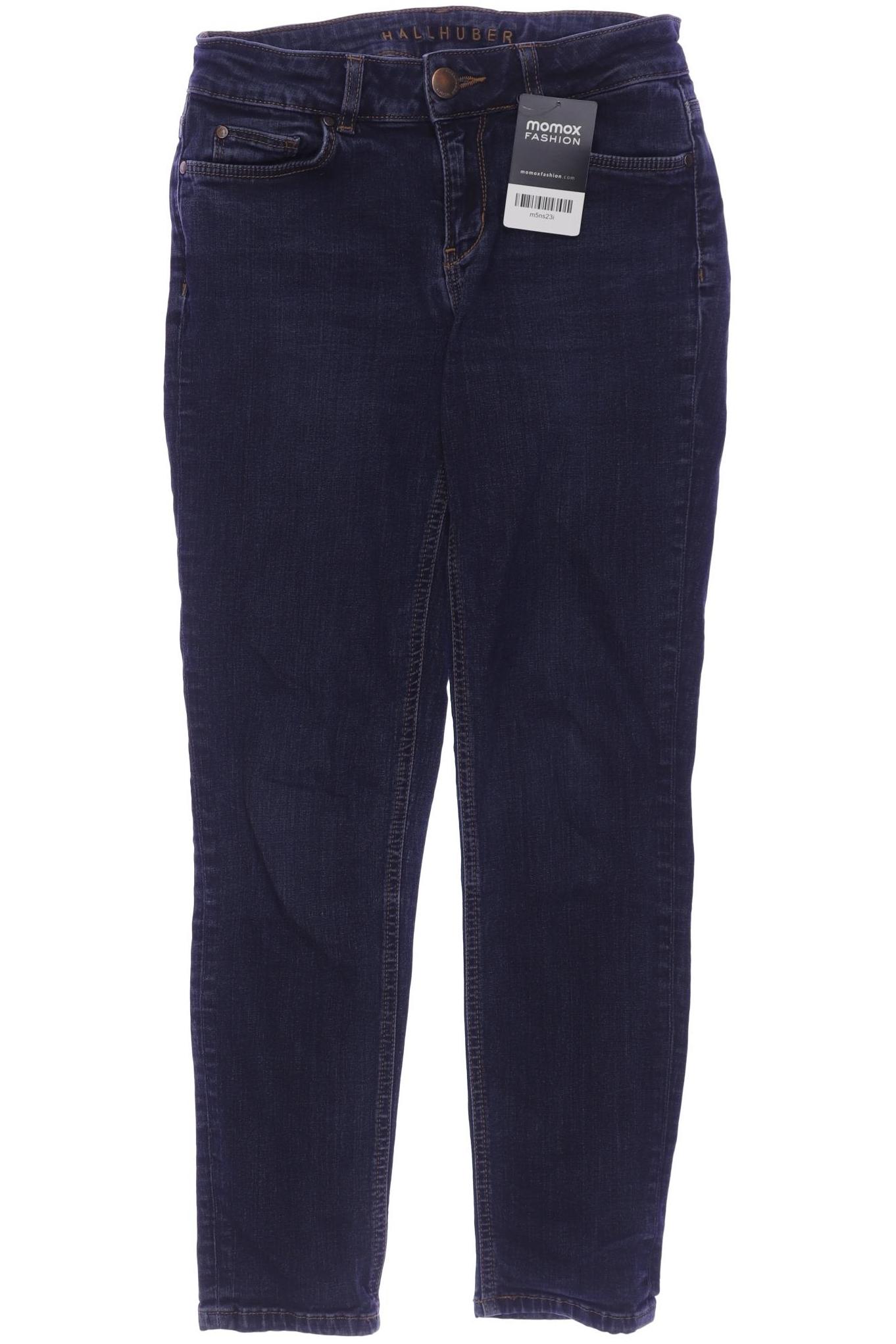 

Hallhuber Damen Jeans, marineblau, Gr. 34