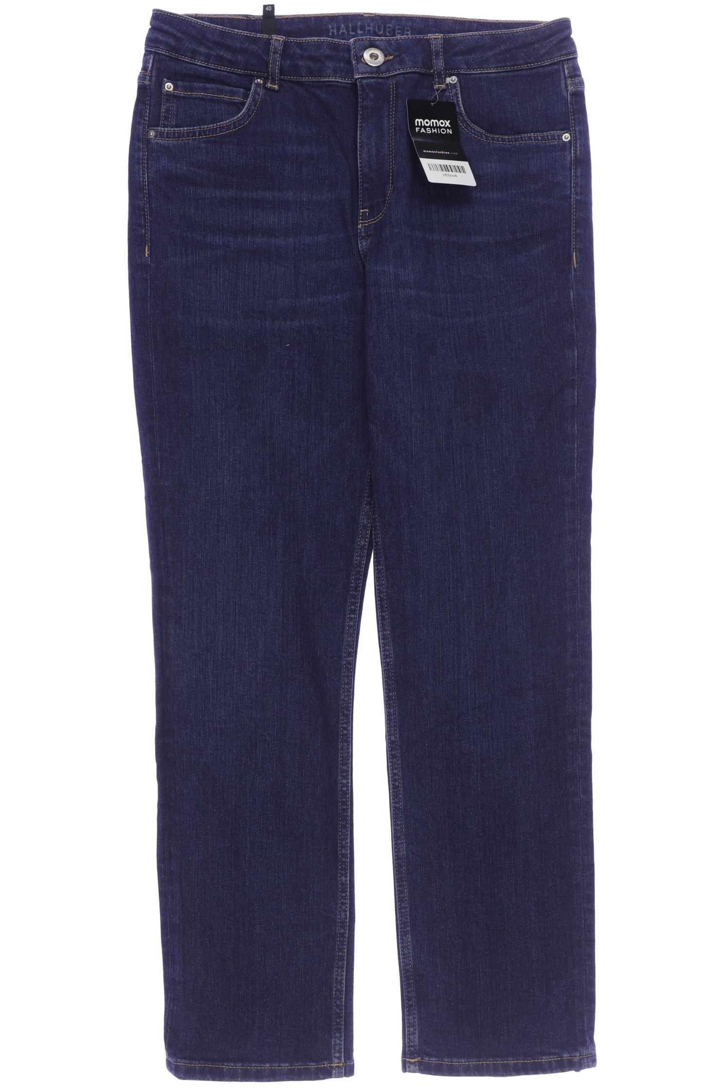 

Hallhuber Damen Jeans, marineblau, Gr. 40
