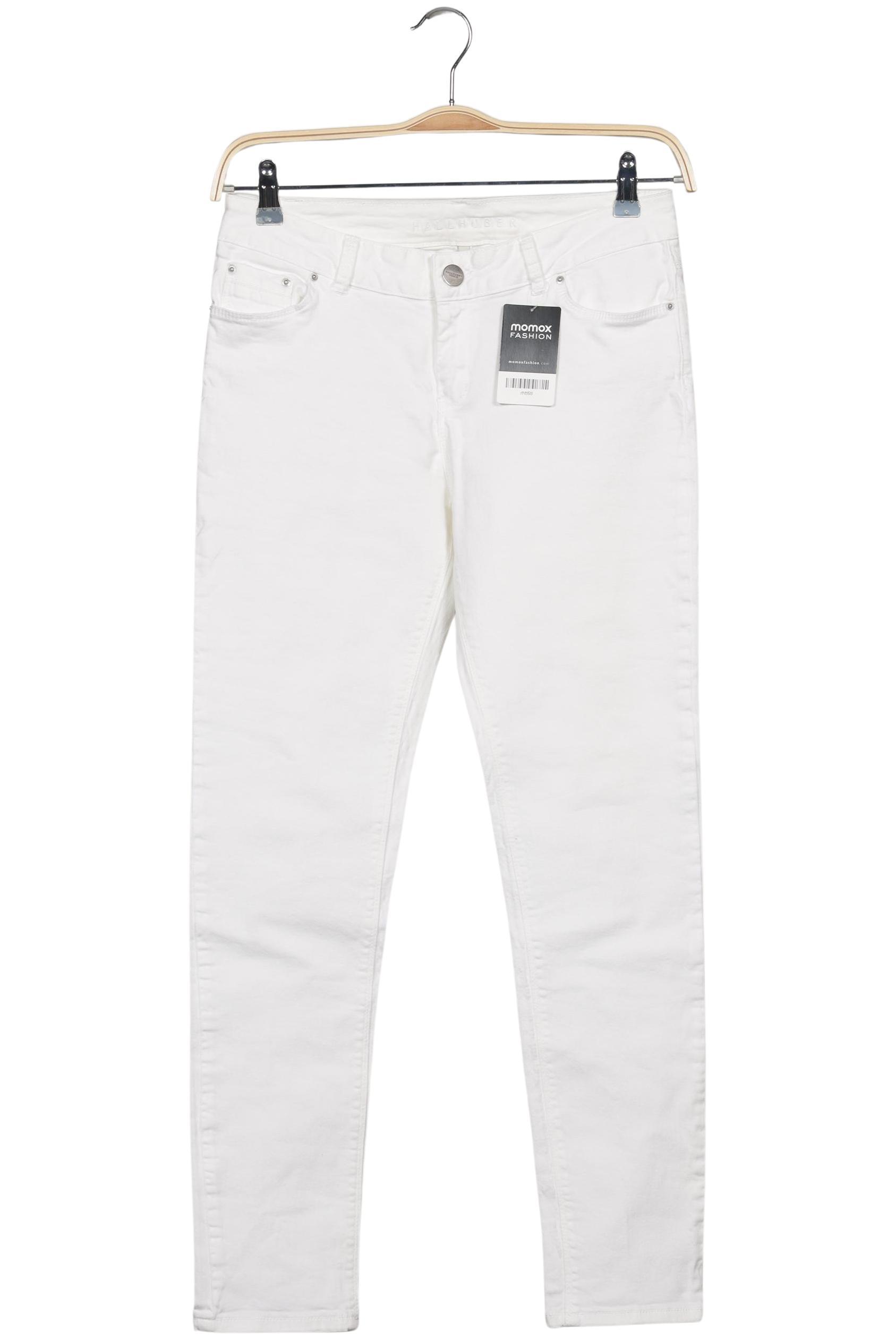 

Hallhuber Damen Jeans, weiß, Gr. 38