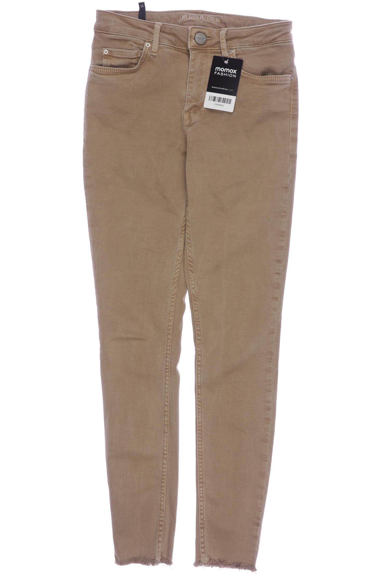 Thumbnail - Hallhuber Damen Jeans, braun, Gr. 34