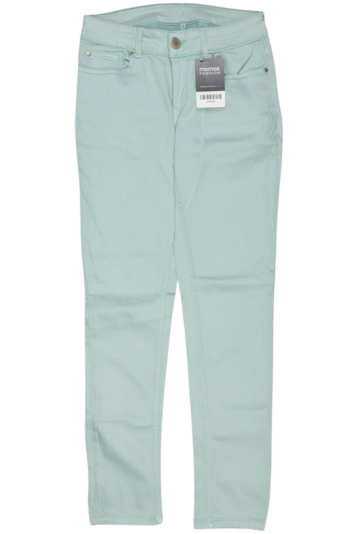 

Hallhuber Damen Jeans, hellgrün, Gr. 36
