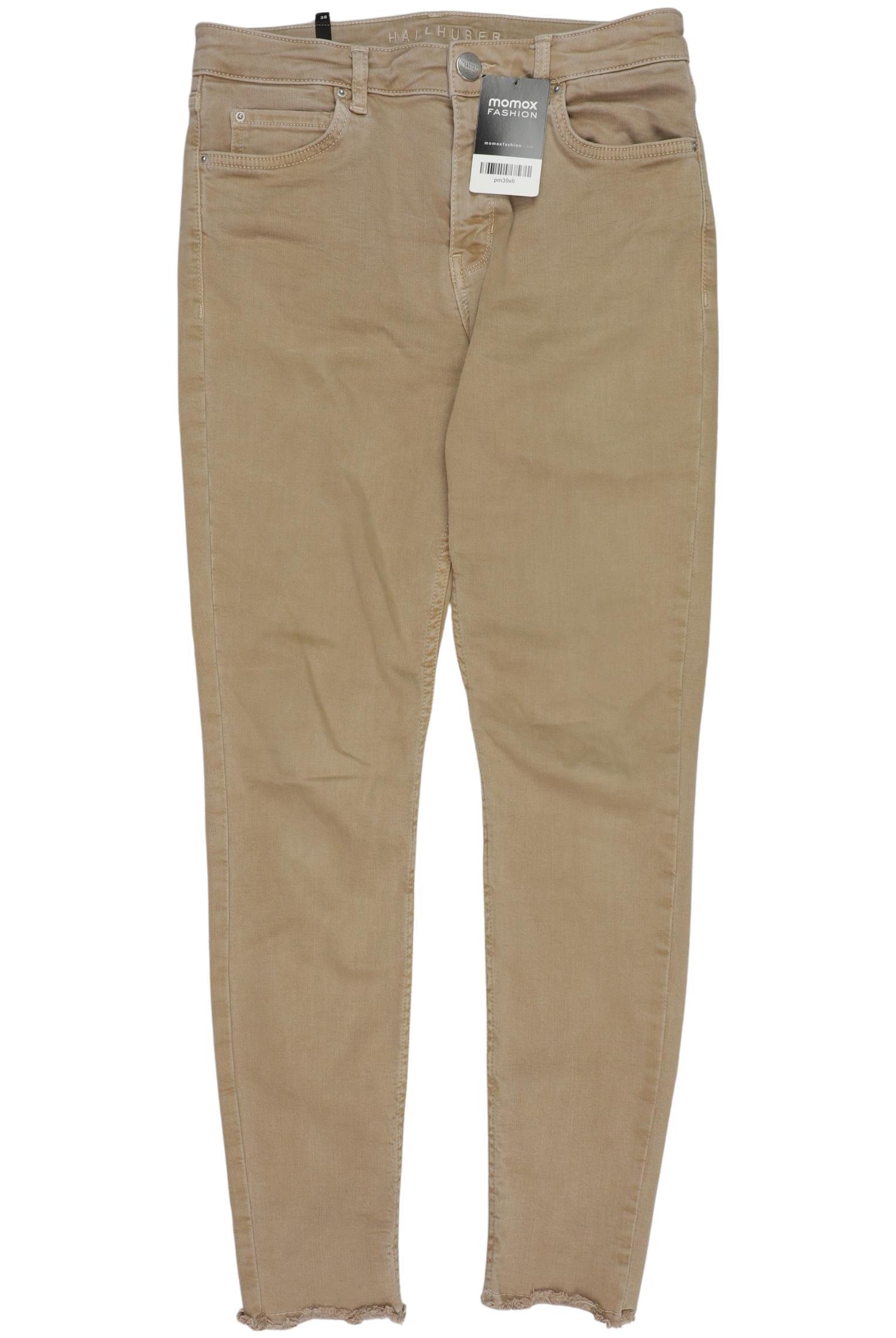 

Hallhuber Damen Jeans, beige, Gr. 38