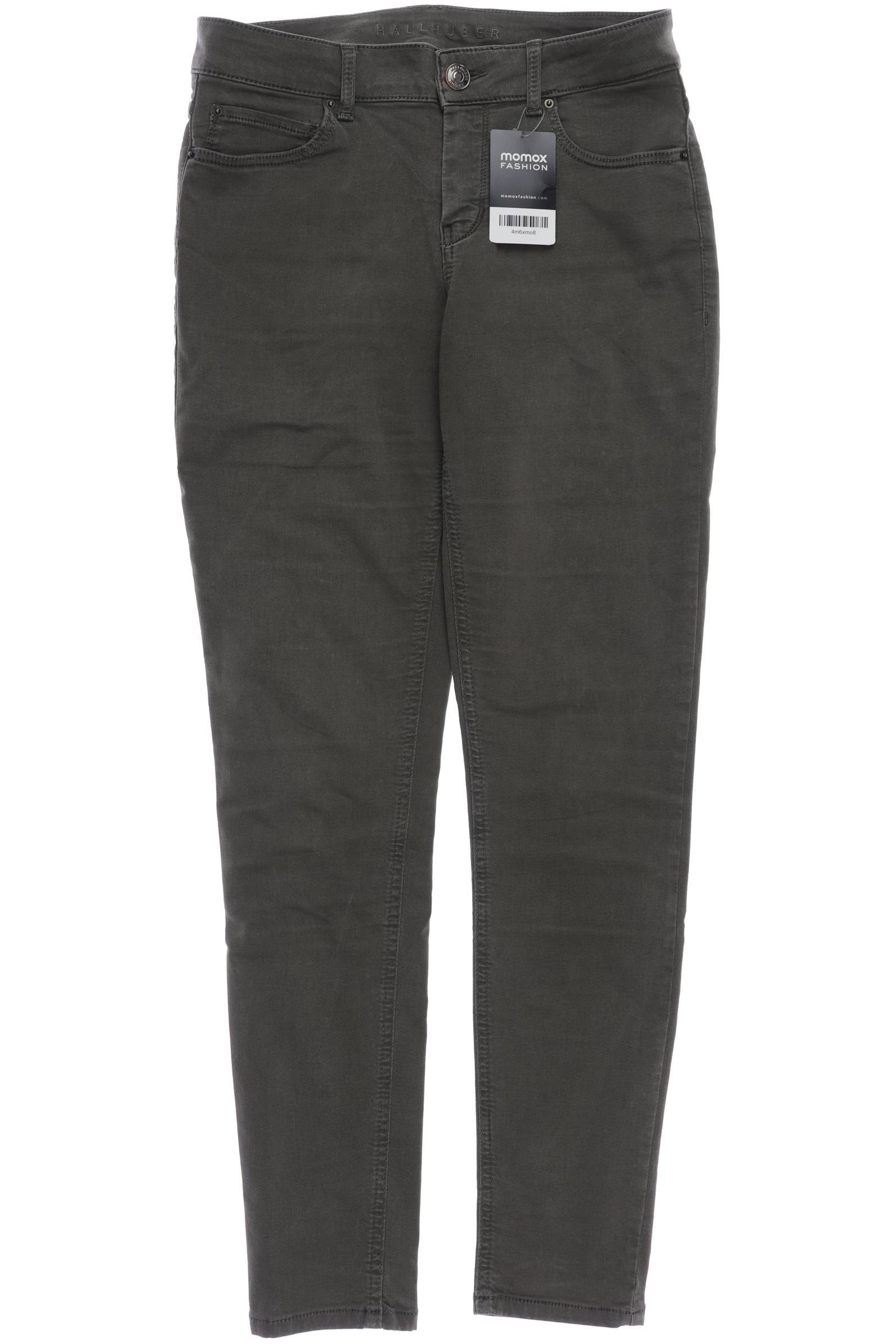 

Hallhuber Damen Jeans, grün, Gr. 34