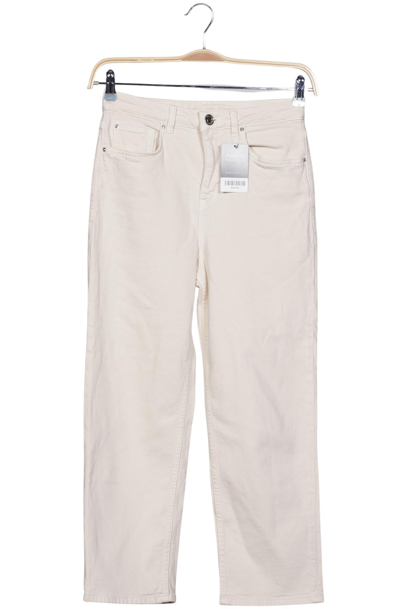 

Hallhuber Damen Jeans, cremeweiß, Gr. 36