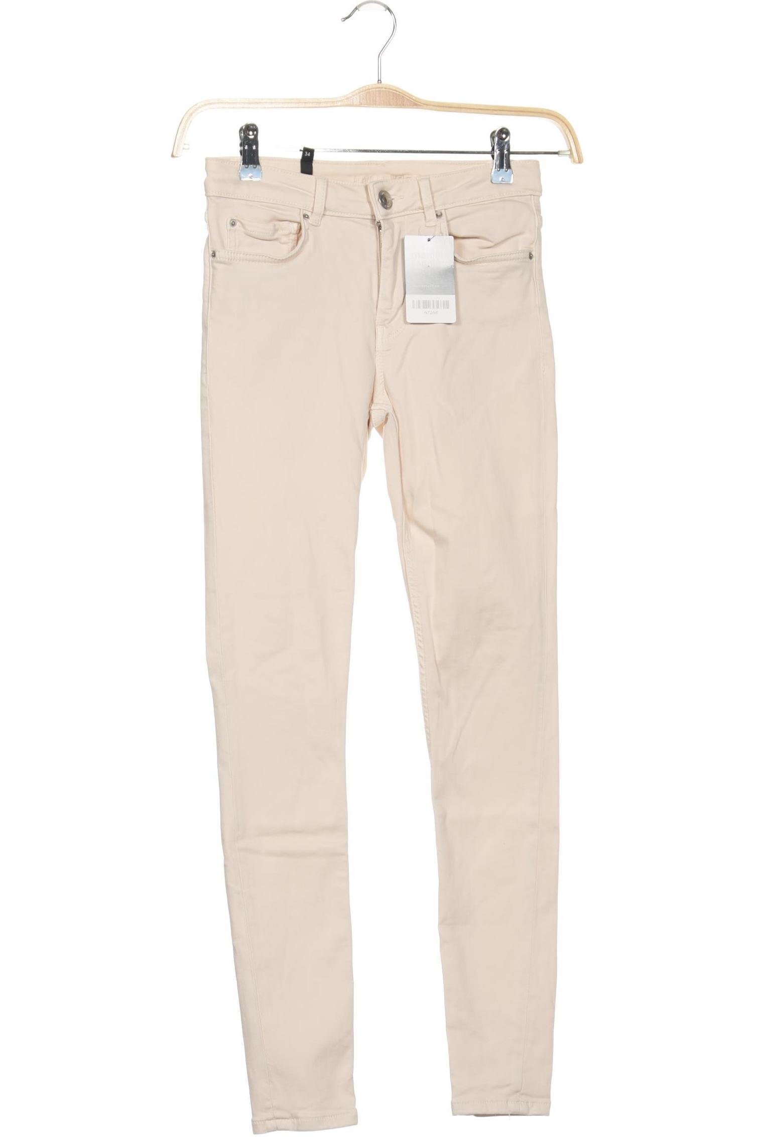 

Hallhuber Damen Jeans, cremeweiß, Gr. 34
