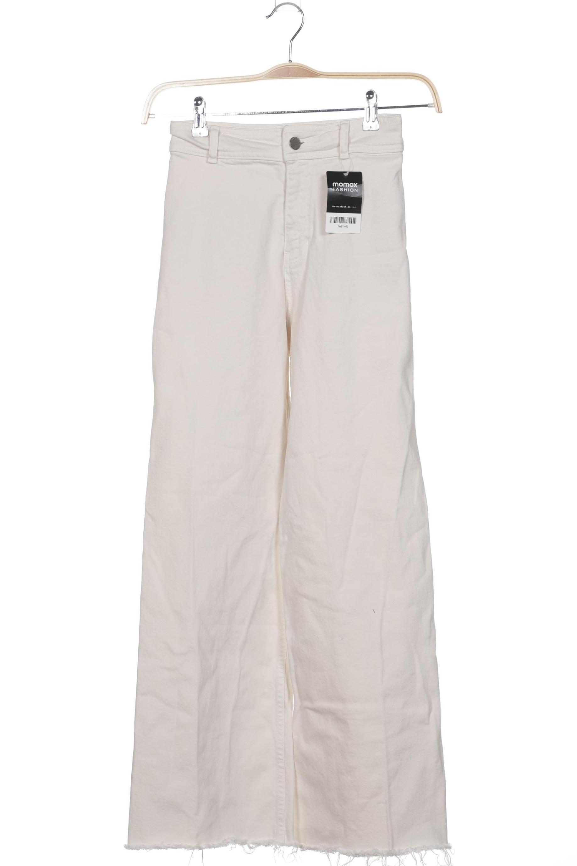 

Hallhuber Damen Jeans, cremeweiß, Gr. 32