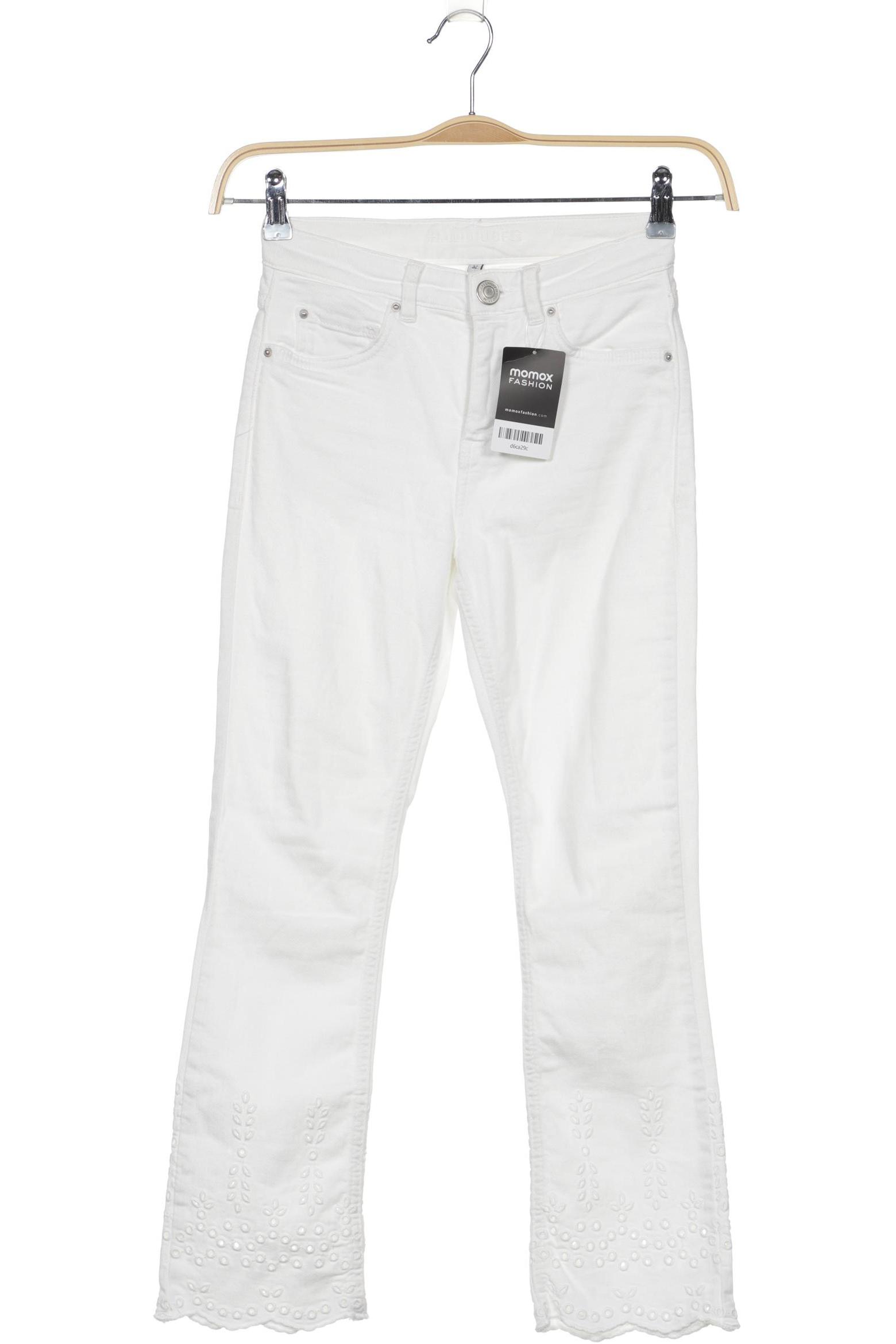 

Hallhuber Damen Jeans, weiß, Gr. 32