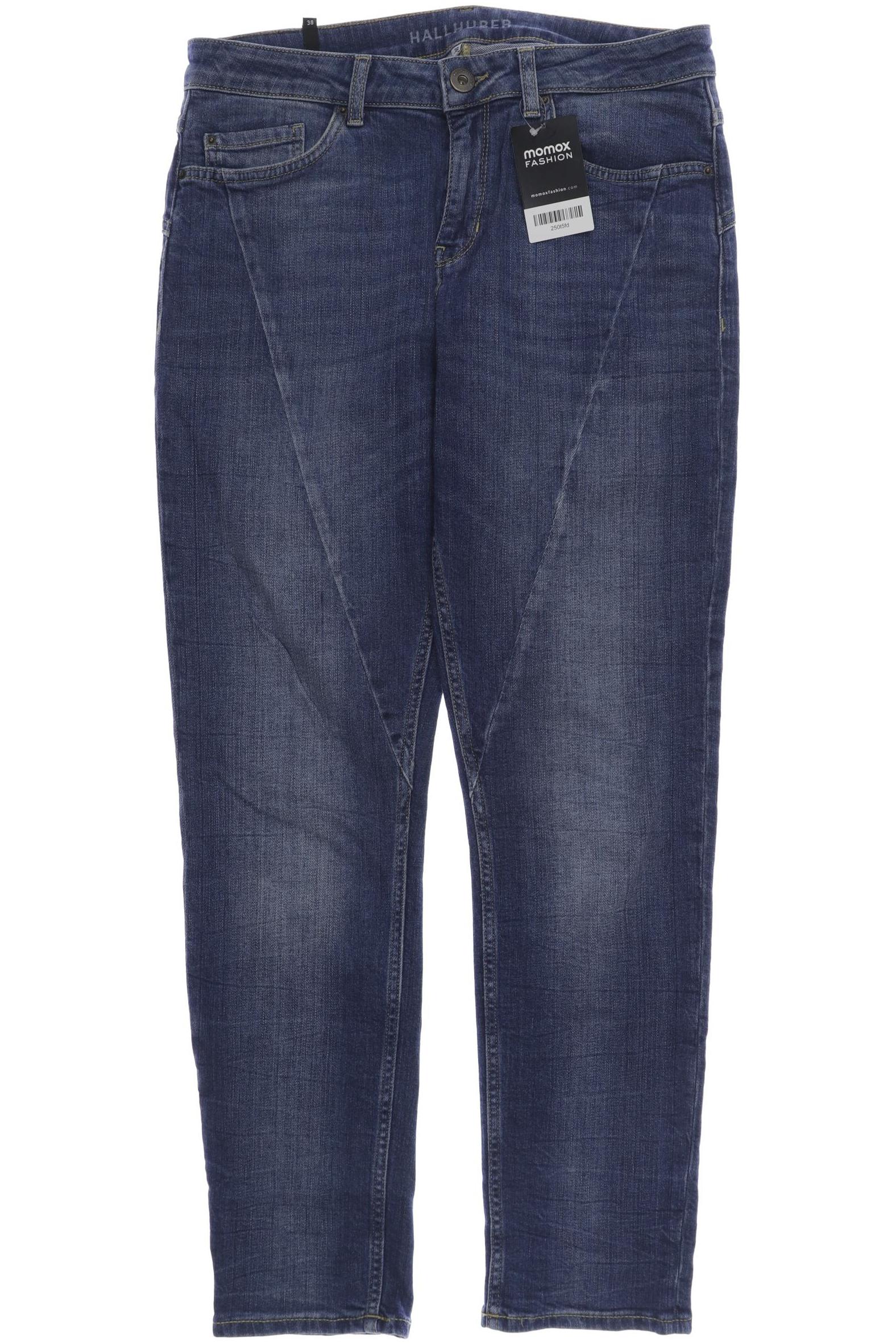 

Hallhuber Damen Jeans, marineblau, Gr. 38