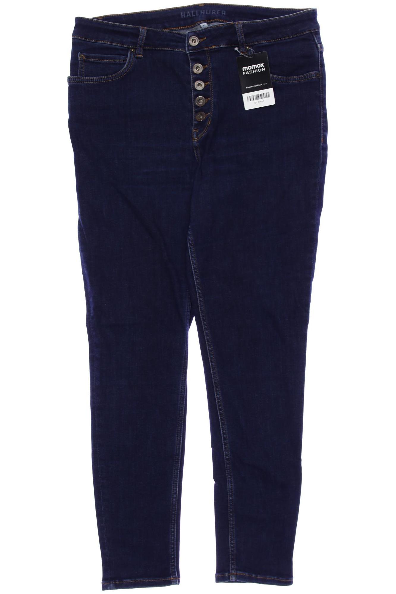 

Hallhuber Damen Jeans, marineblau, Gr. 42