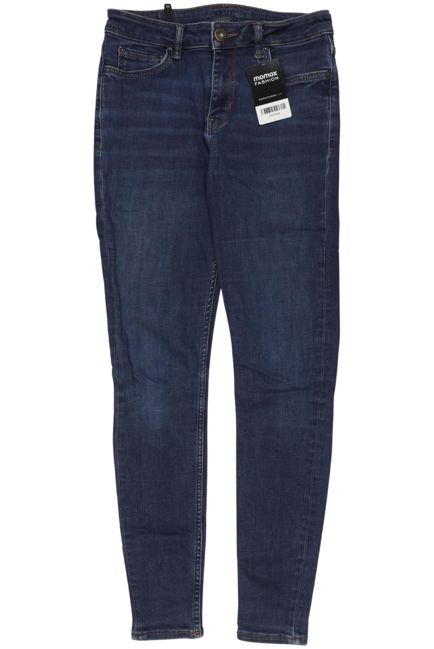 

Hallhuber Damen Jeans, marineblau, Gr. 36