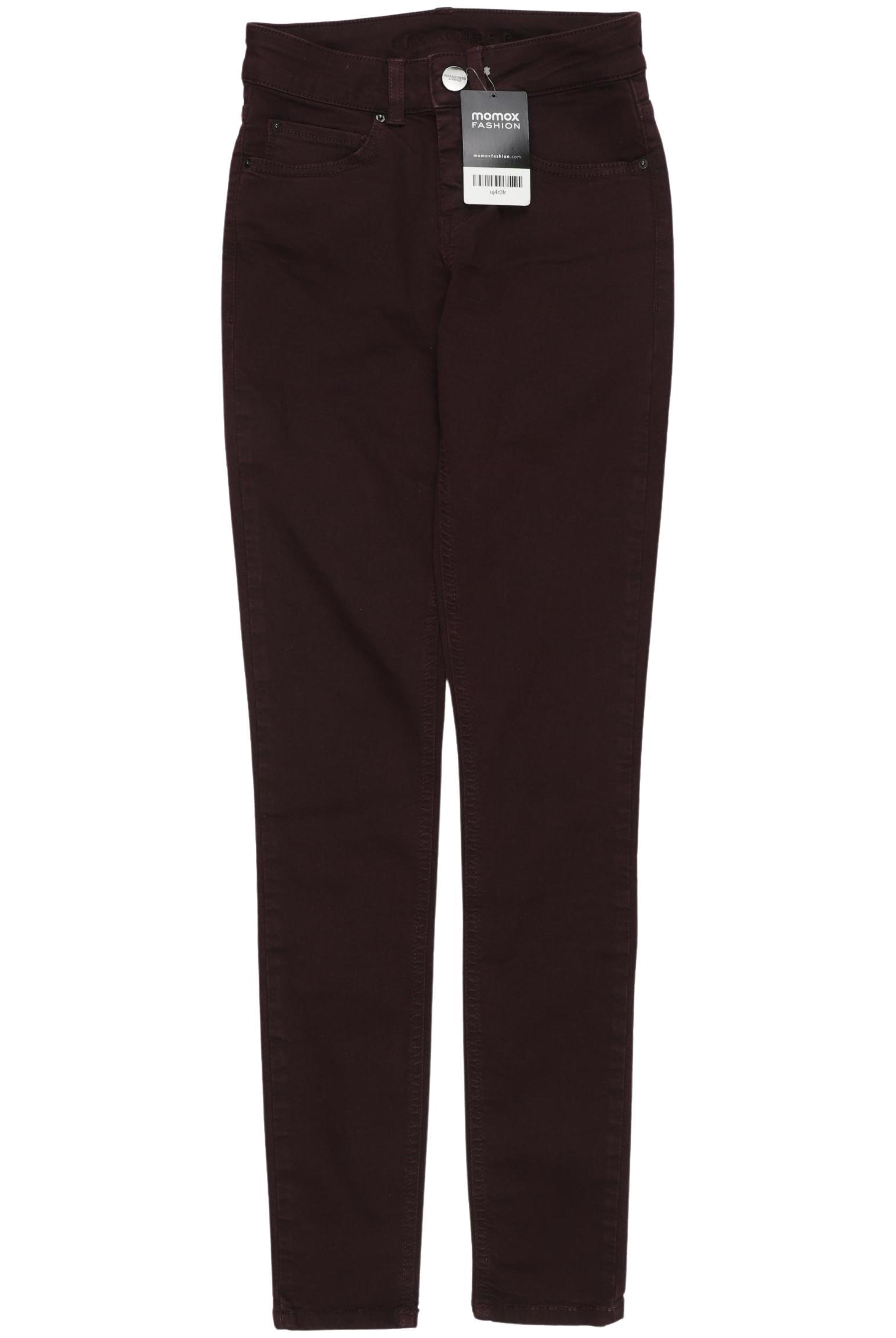 Thumbnail - Hallhuber Damen Jeans, bordeaux, Gr. 32