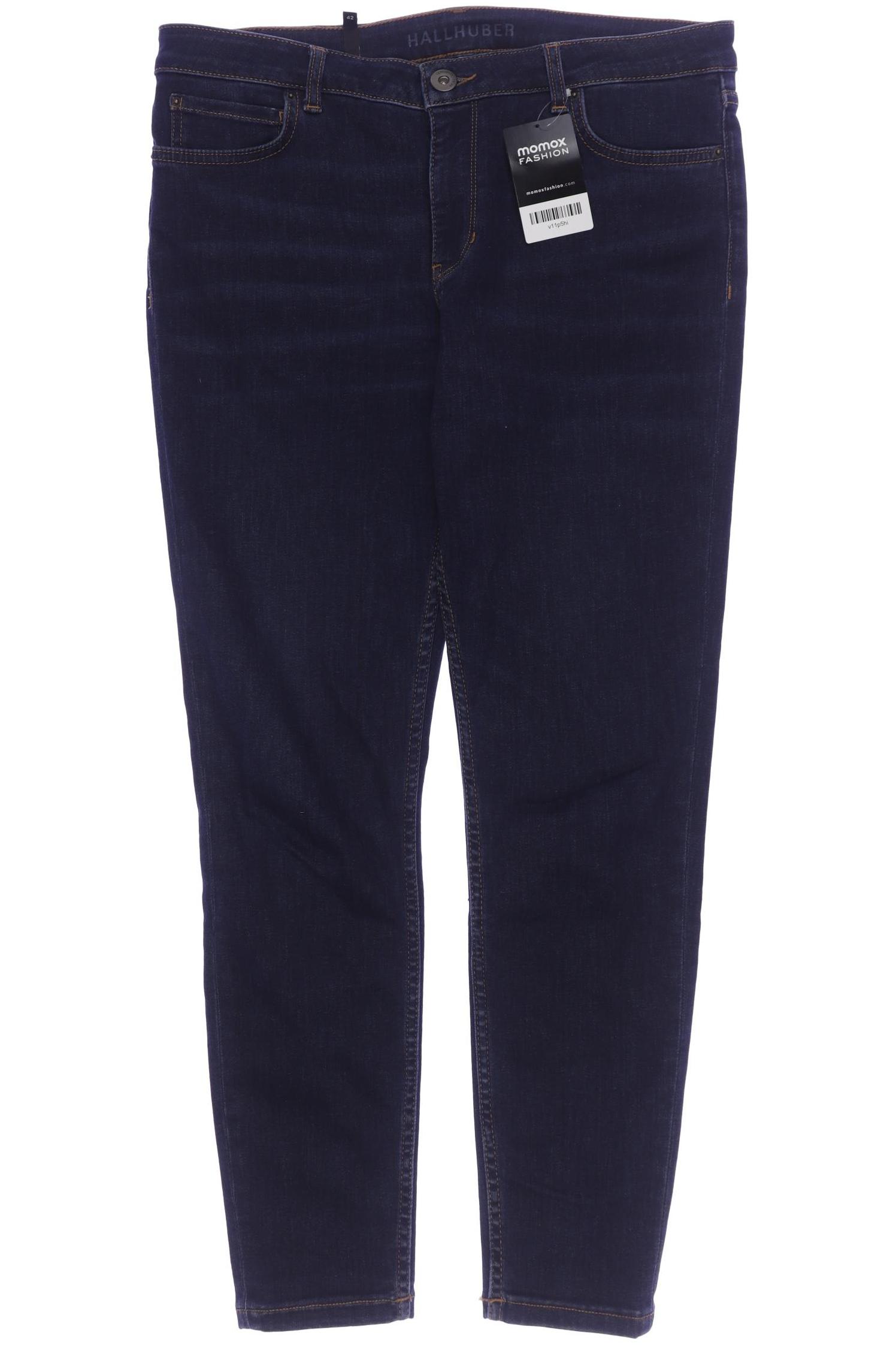 

Hallhuber Damen Jeans, marineblau, Gr. 42
