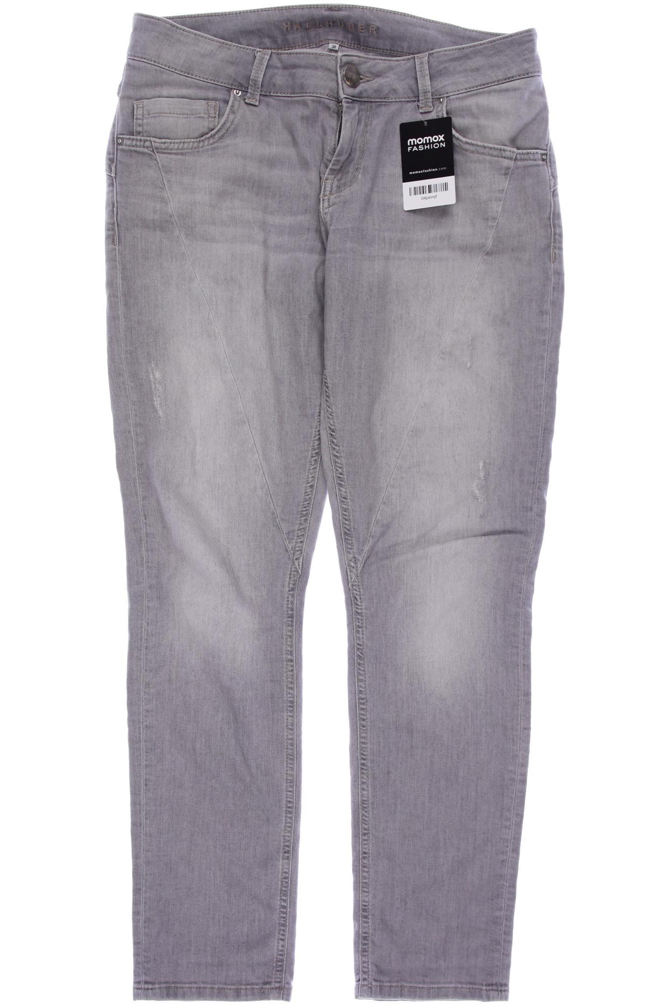 

Hallhuber Damen Jeans, grau, Gr. 38