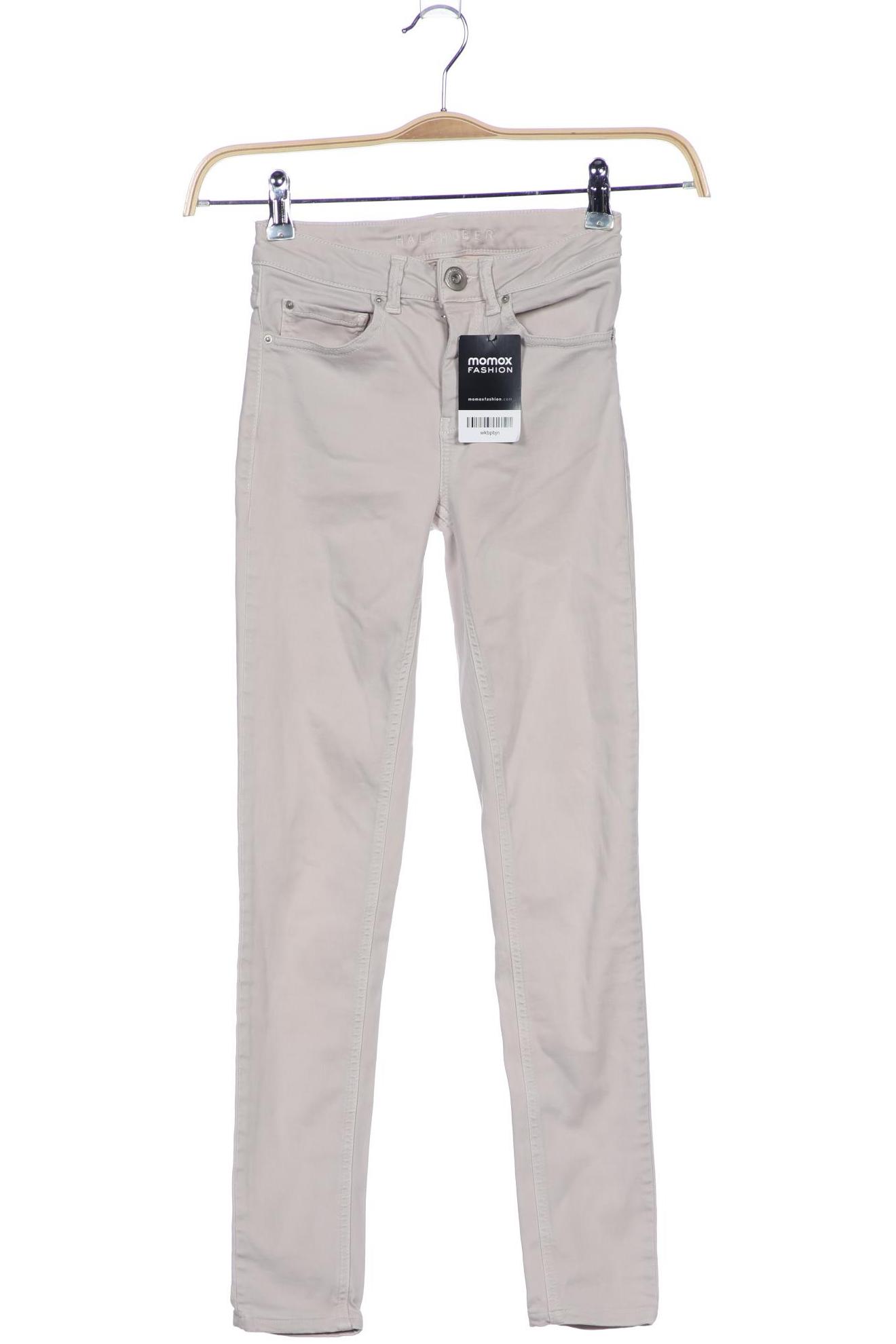 

Hallhuber Damen Jeans, beige, Gr. 32