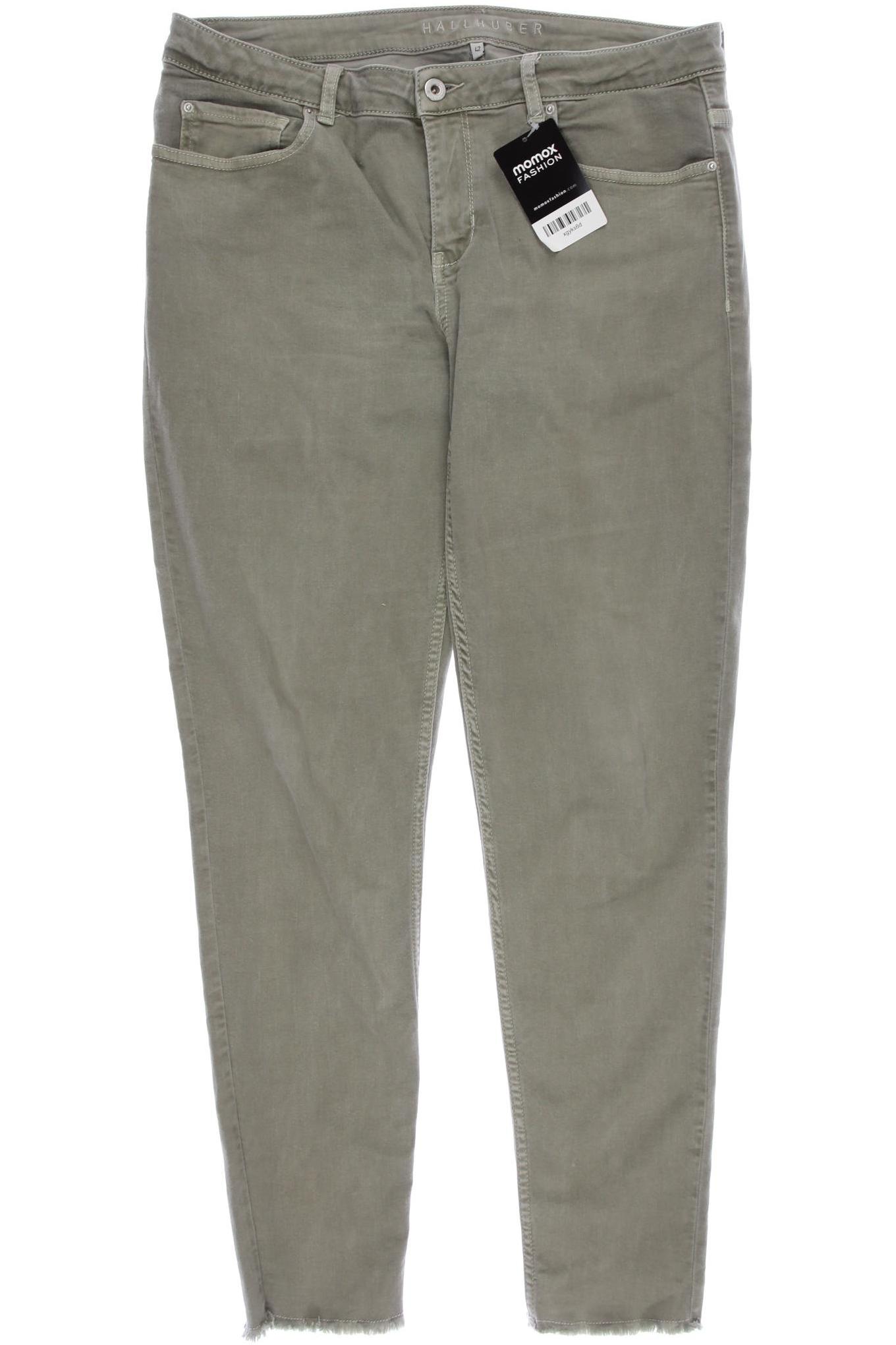 

Hallhuber Damen Jeans, grün, Gr. 42