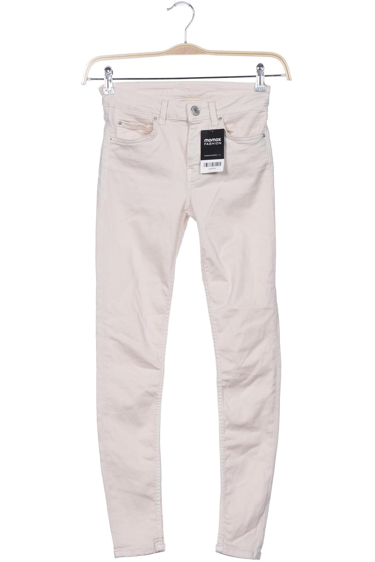 

Hallhuber Damen Jeans, cremeweiß, Gr. 32