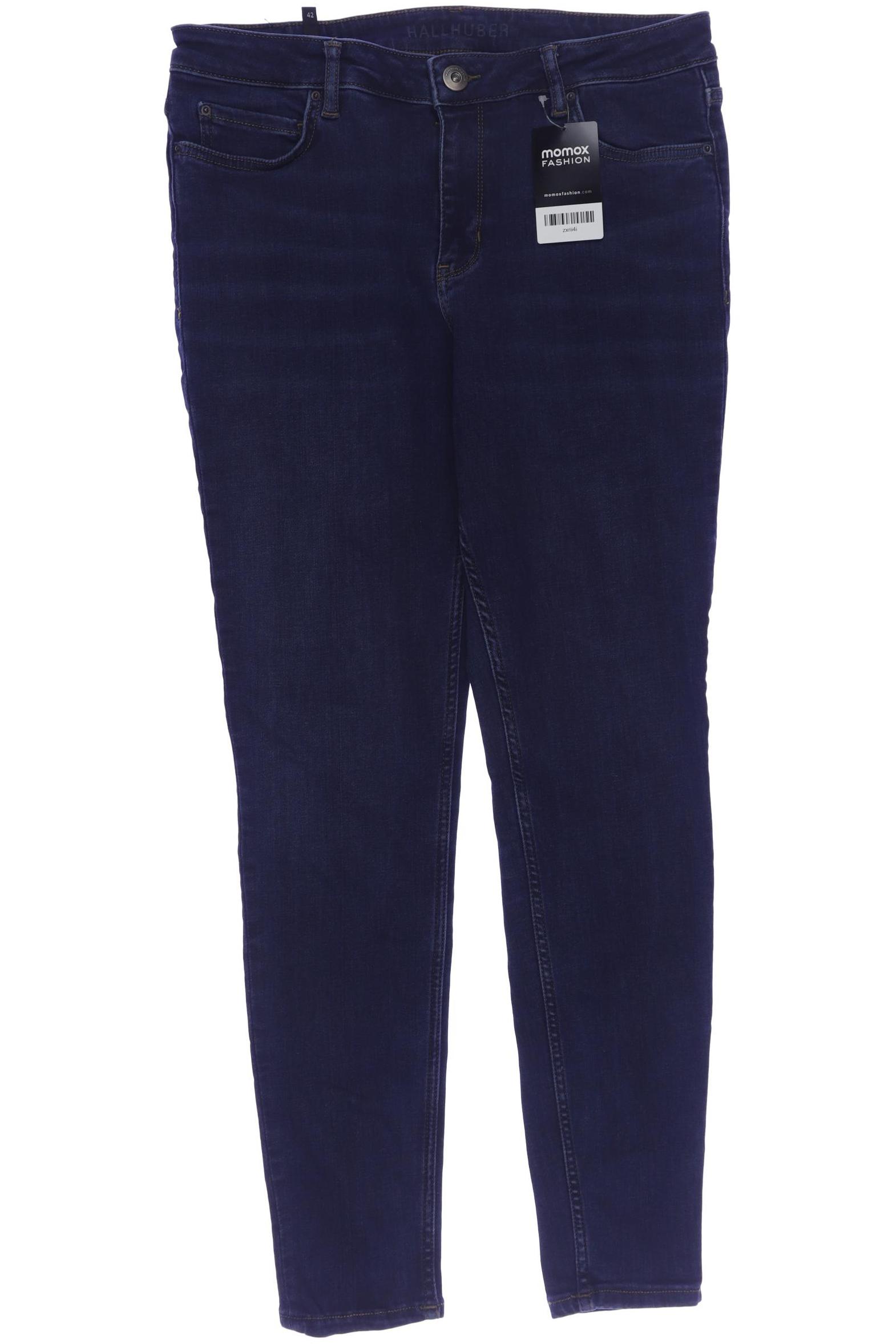 

Hallhuber Damen Jeans, marineblau, Gr. 42