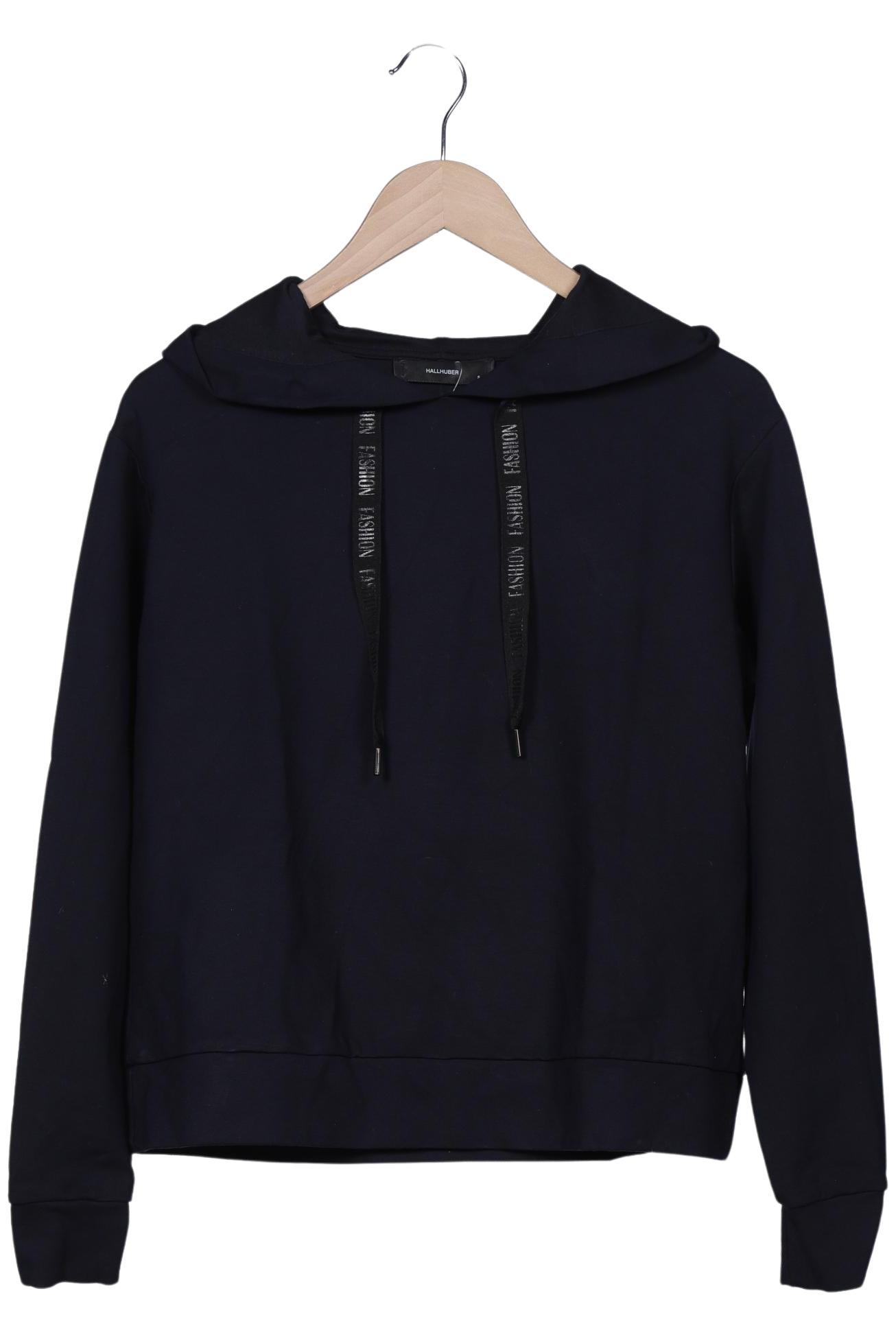 

Hallhuber Damen Kapuzenpullover, marineblau, Gr. 36