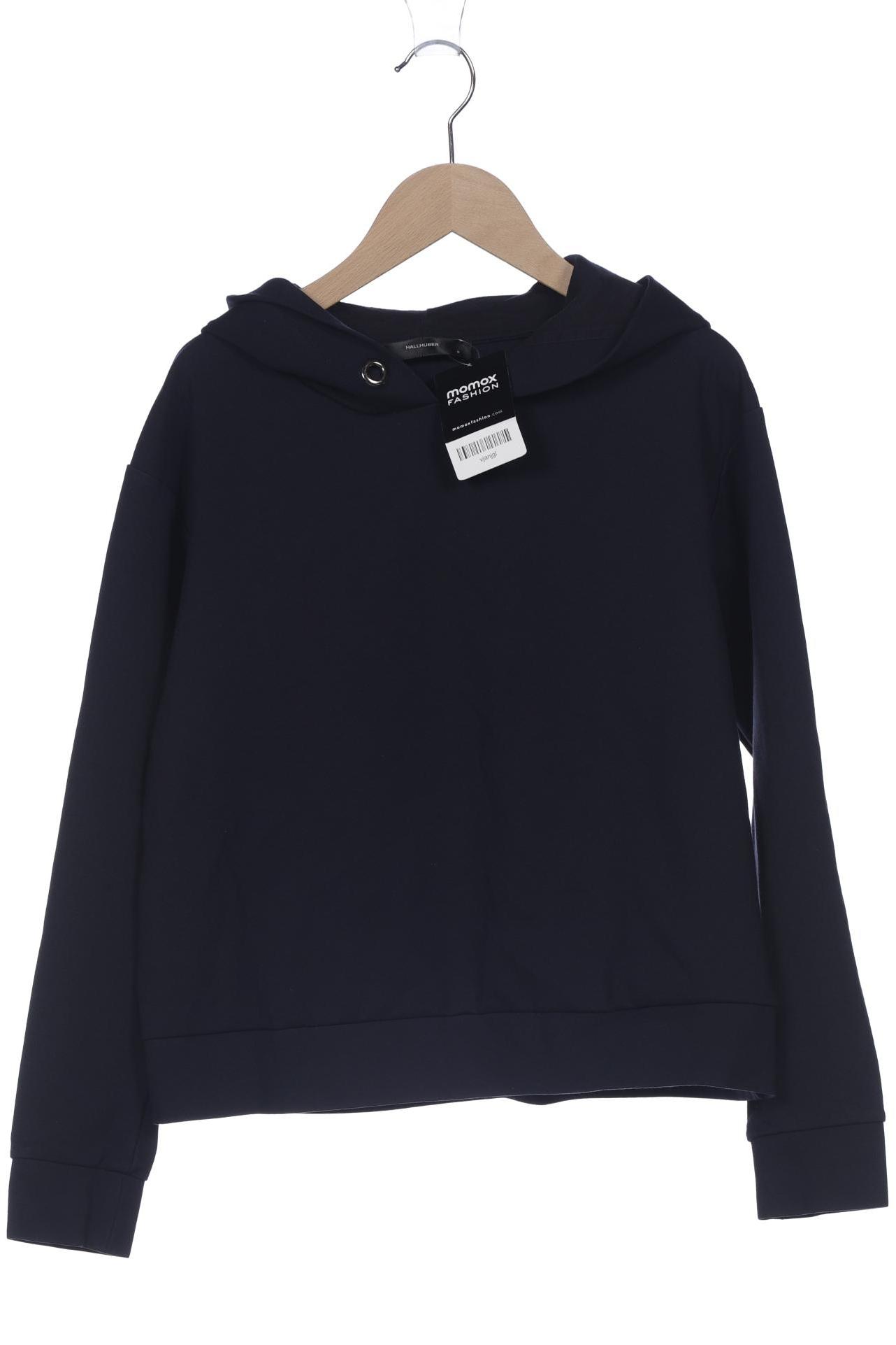 

Hallhuber Damen Kapuzenpullover, marineblau, Gr. 36