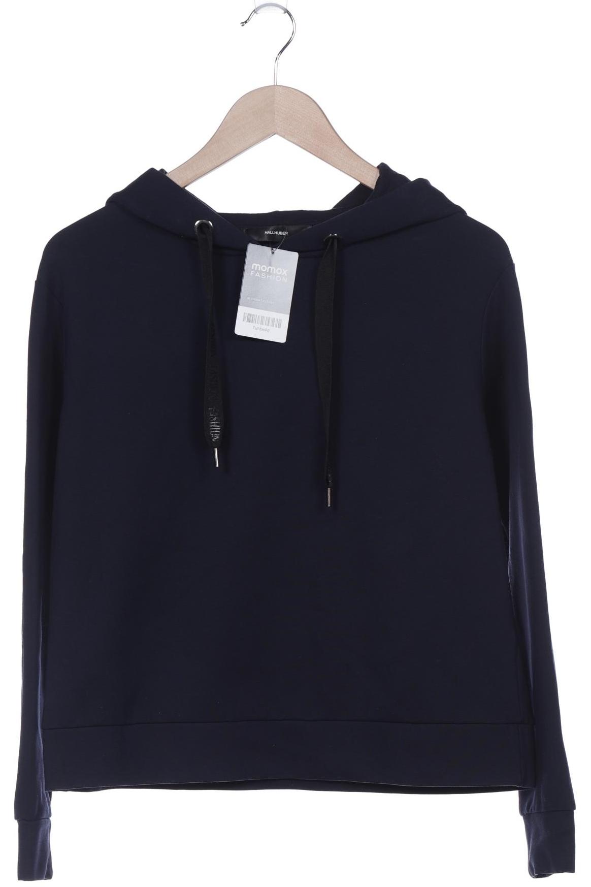 

Hallhuber Damen Kapuzenpullover, marineblau, Gr. 34