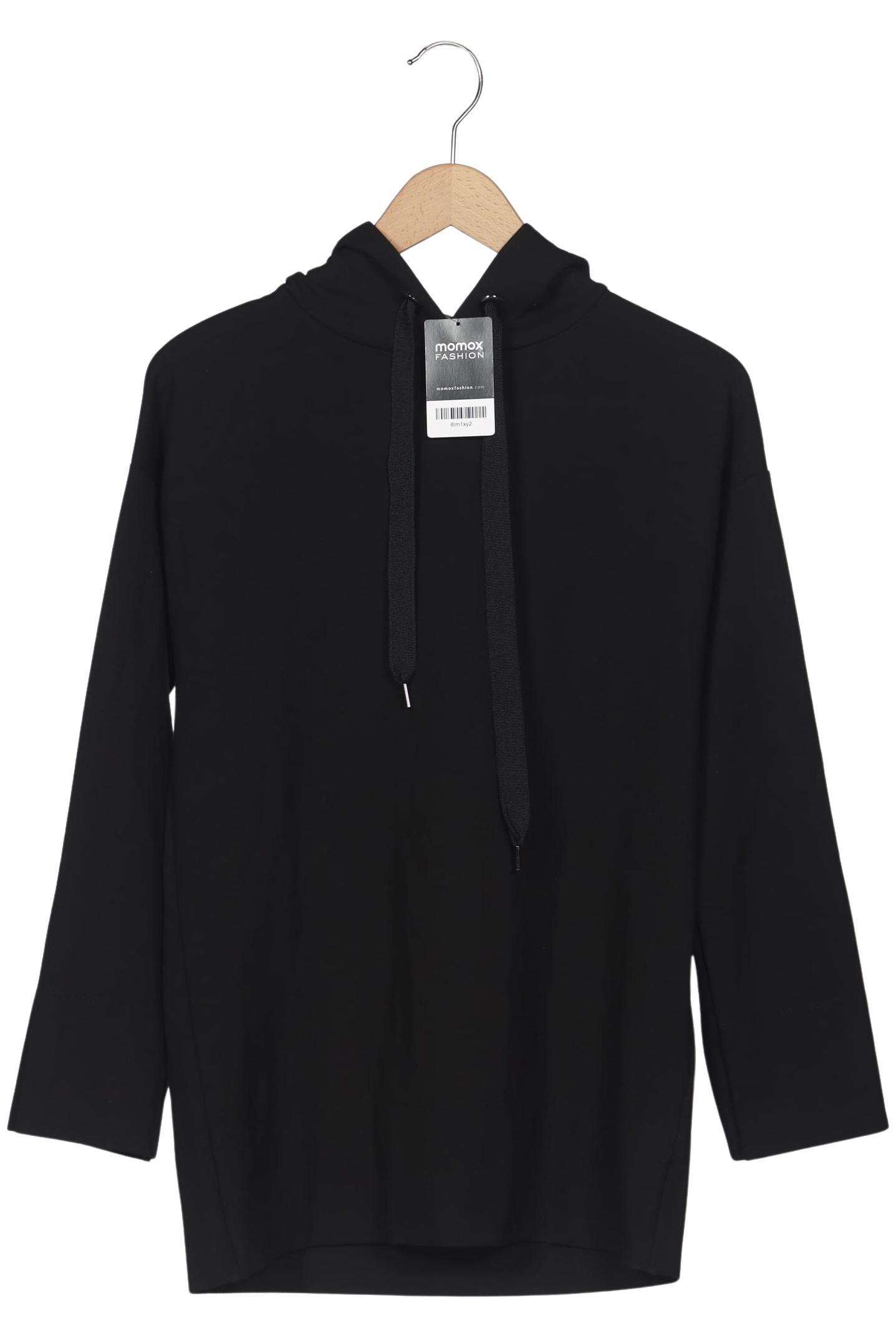 

Hallhuber Damen Kapuzenpullover, schwarz, Gr. 34