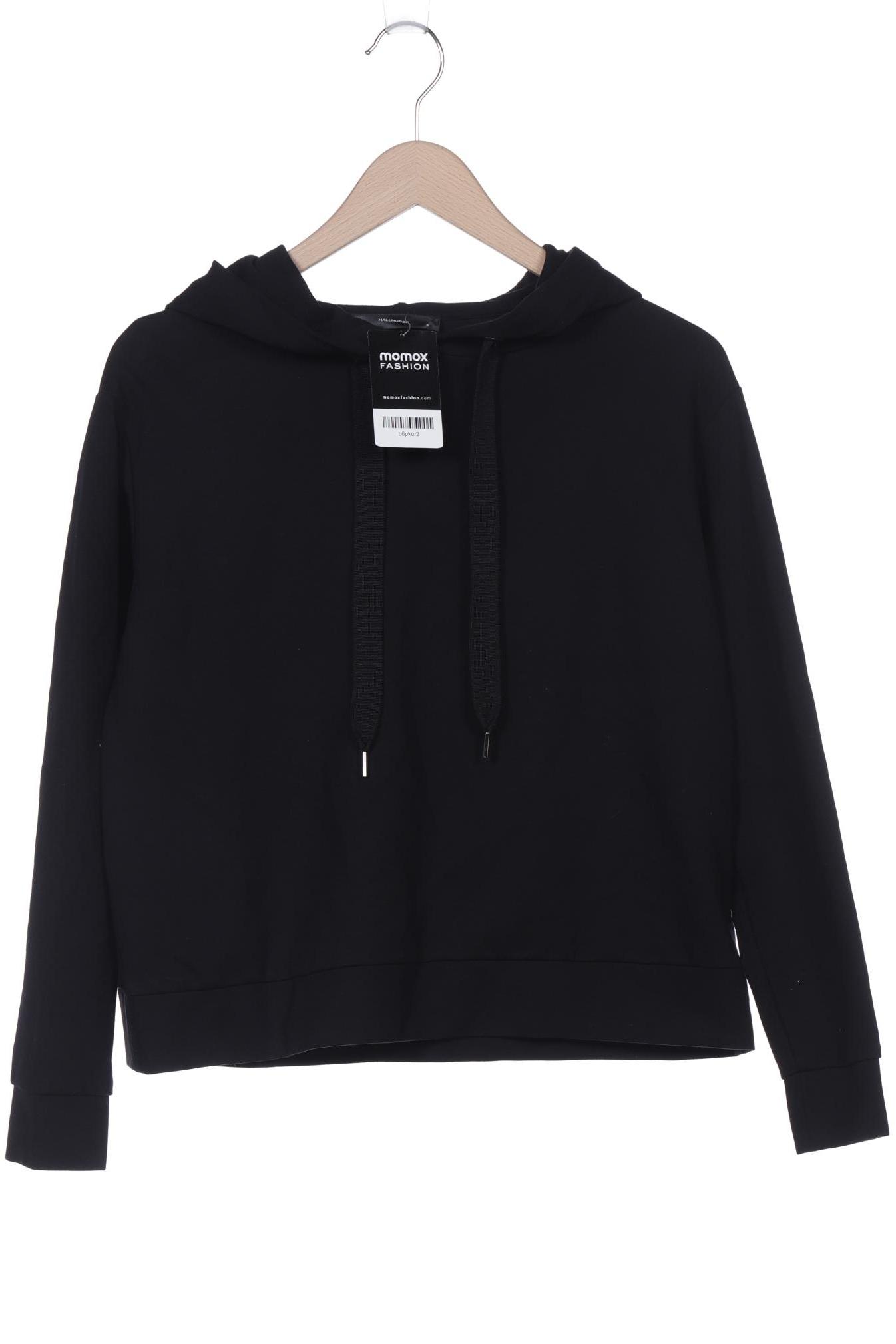 

Hallhuber Damen Kapuzenpullover, schwarz, Gr. 36