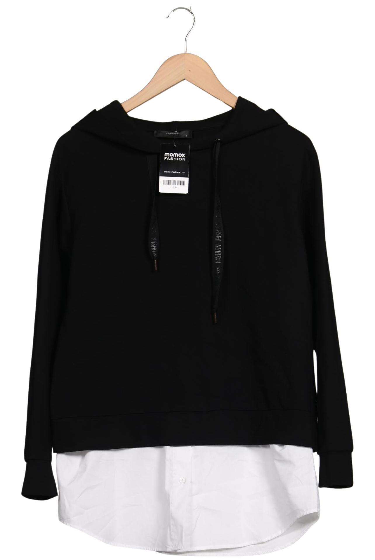 

Hallhuber Damen Kapuzenpullover, schwarz, Gr. 36