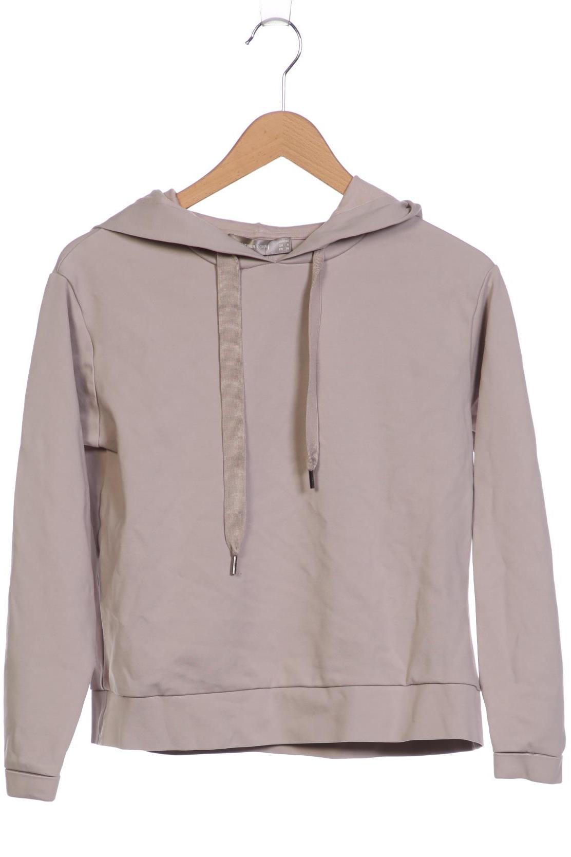 

Hallhuber Damen Kapuzenpullover, beige, Gr. 34